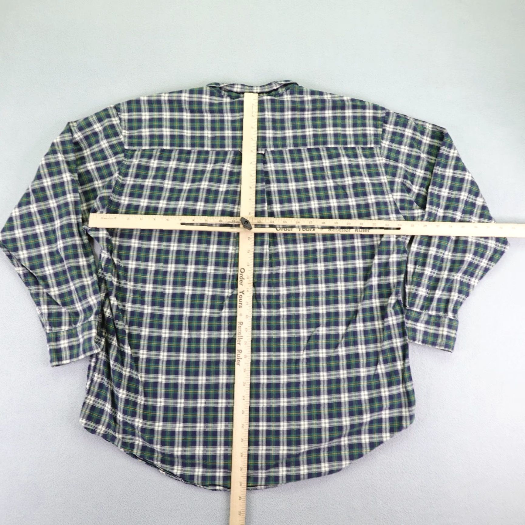 Pendleton VINTAGE Pendleton Men's Shirt XL Green Blue White Plaid Cotton Button-Up Casual Outdoor Size US XL / EU 56 / 4 - 6 Thumbnail
