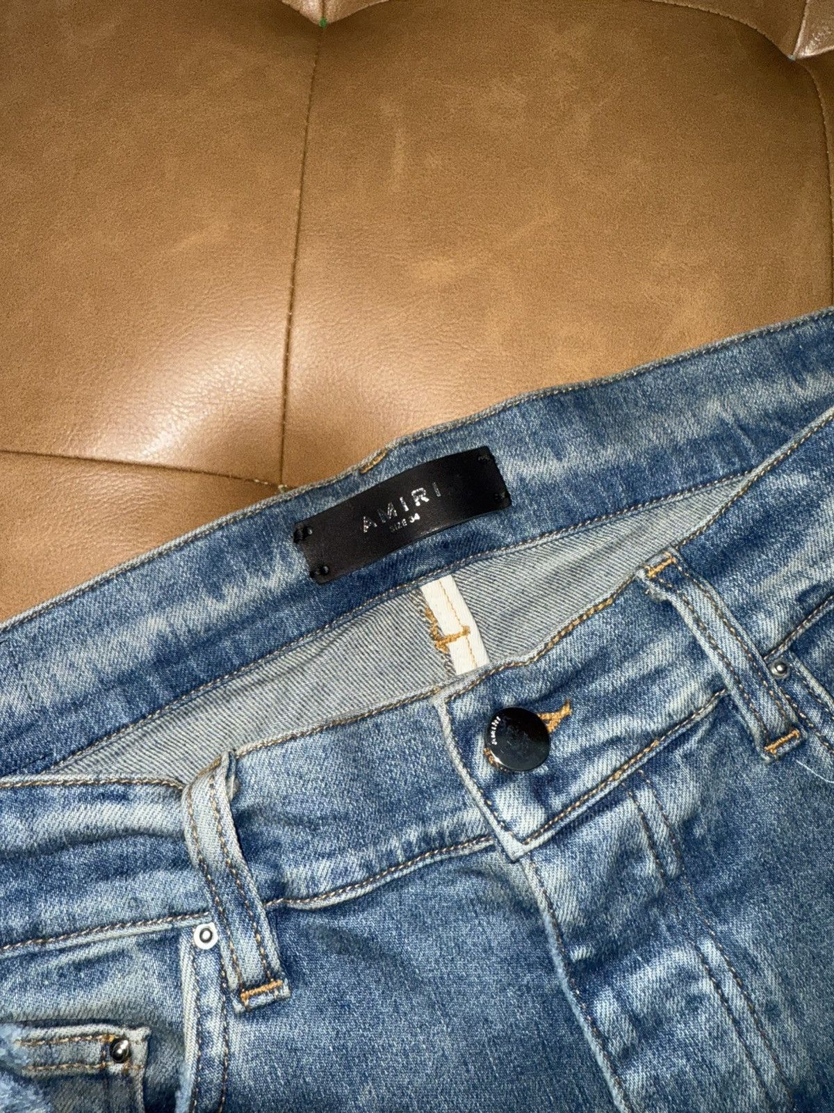 Amiri Amiri indigo mx1 jeans Size US 34 / EU 50 - 6 Thumbnail