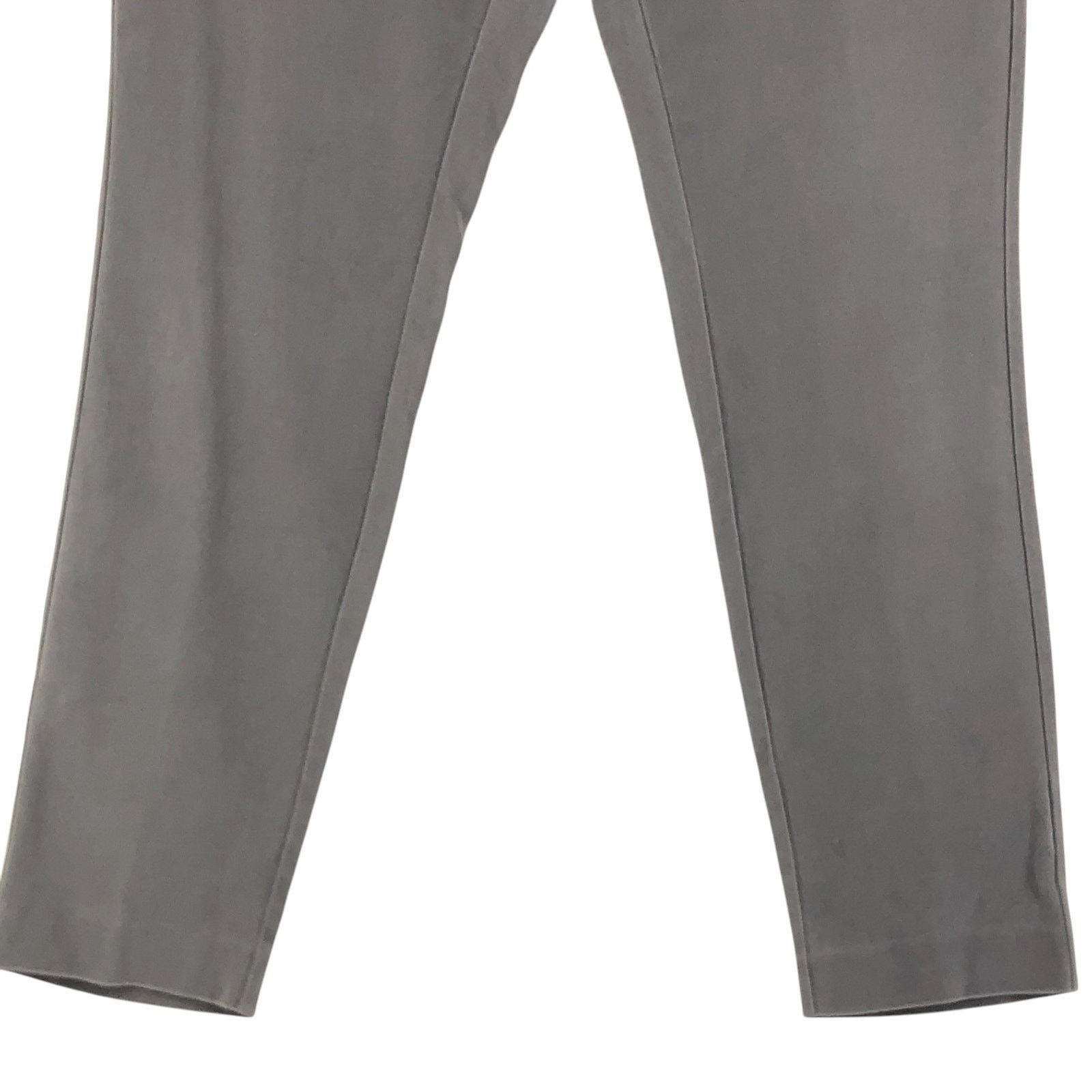 Eileen Fisher Eileen Fisher Size 6 Pants Silk Cotton Stretch Side Zip Gray Size 28" / US 6 / IT 42 - 4 Thumbnail