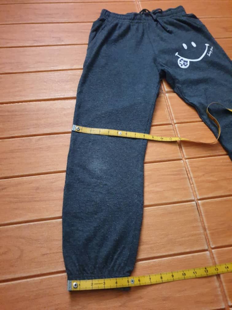 PPFM Smile Japanese brand grey colour sweat pant Size US 32 / EU 48 - 9 Thumbnail