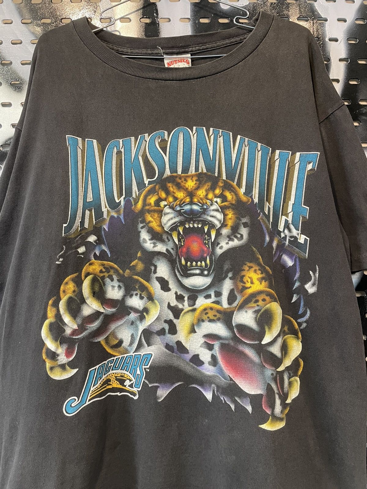 Vintage Vintage Jacksonville Jaguars NFL Salem Sportswear Shirt Size US L / EU 52-54 / 3 - 3 Thumbnail