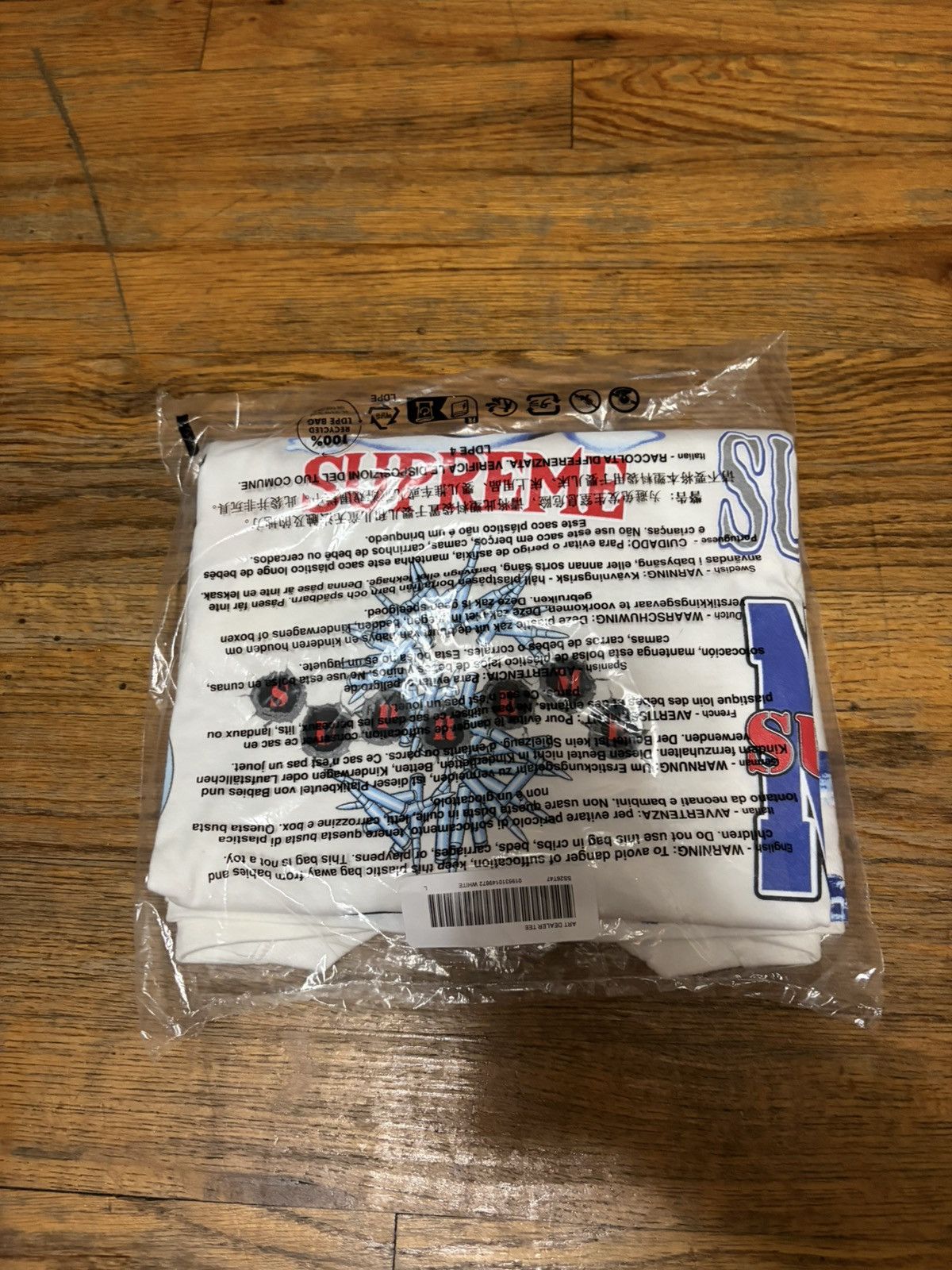 Supreme Supreme Flash Art Dealer Tee White Large Size US L / EU 52-54 / 3 - 2 Thumbnail