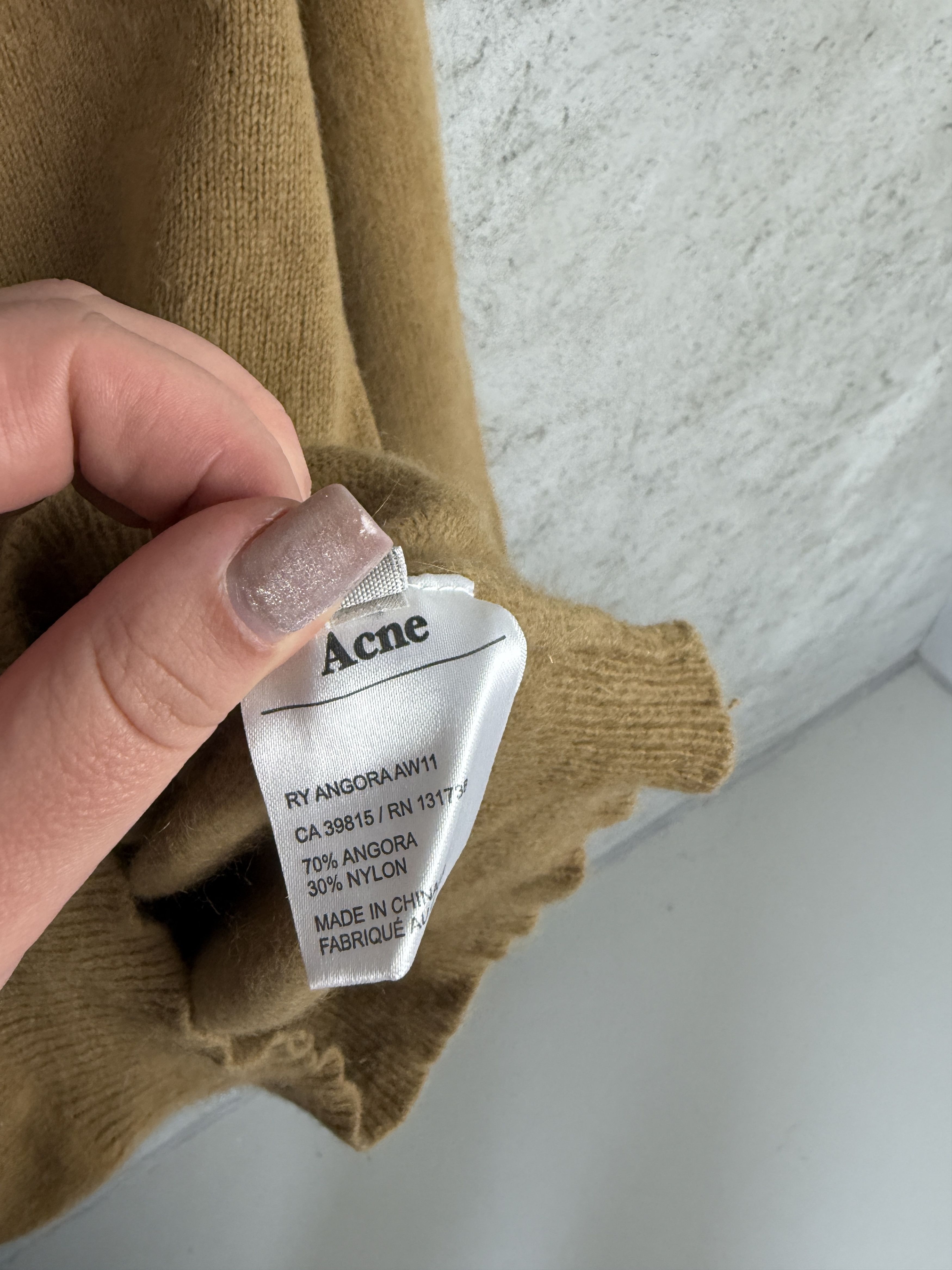 Acne Studios Acne RY Angora AW 11 sweater knitwear luxury Size M / US 6-8 / IT 42-44 - 5 Thumbnail
