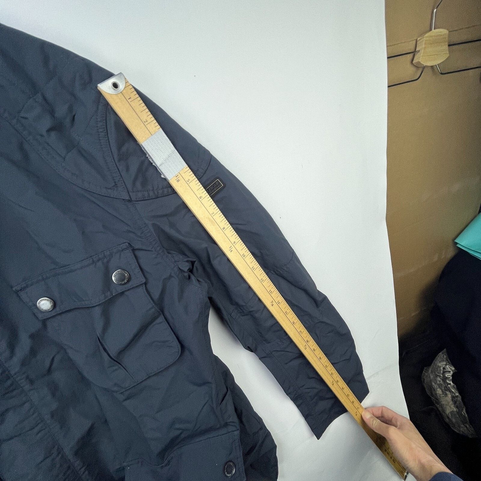 Barbour × Vintage Barbour International Guard Casual Biker Jacket XL Parka Size US XL / EU 56 / 4 - 11 Thumbnail