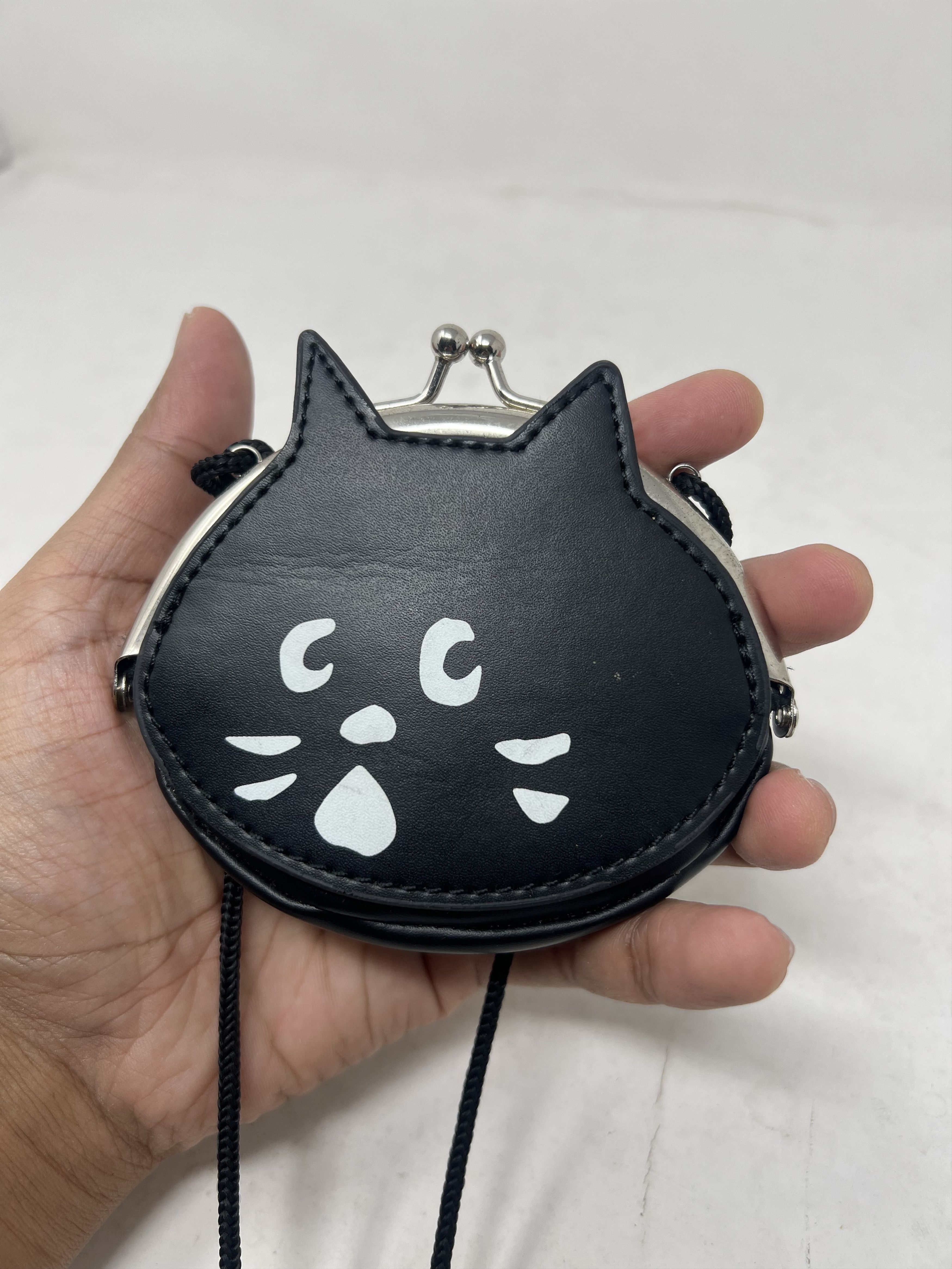 Ne-Net Ne-Net Cat Mini Coin Purse with Kiss Lock Size ONE SIZE - 17 Thumbnail