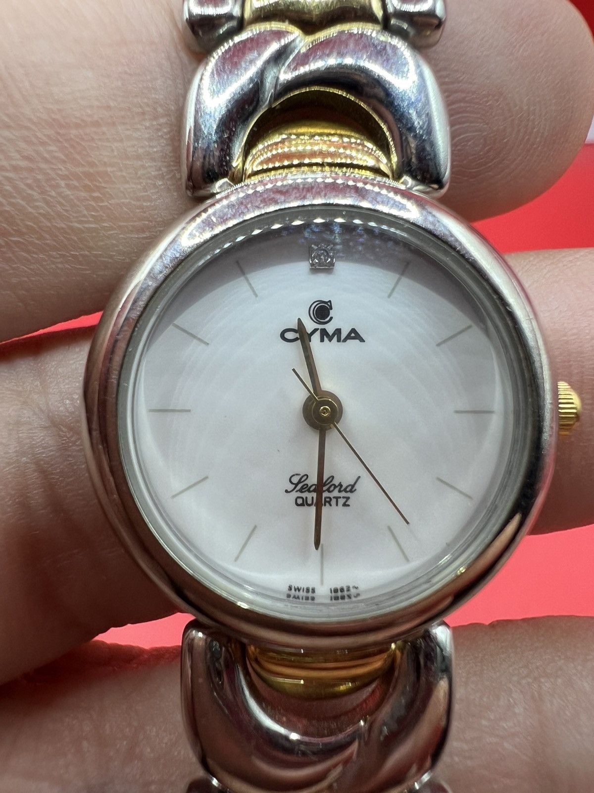 Designer × Vintage Cyma Swiss Made Ladies Size ONE SIZE - 5 Thumbnail