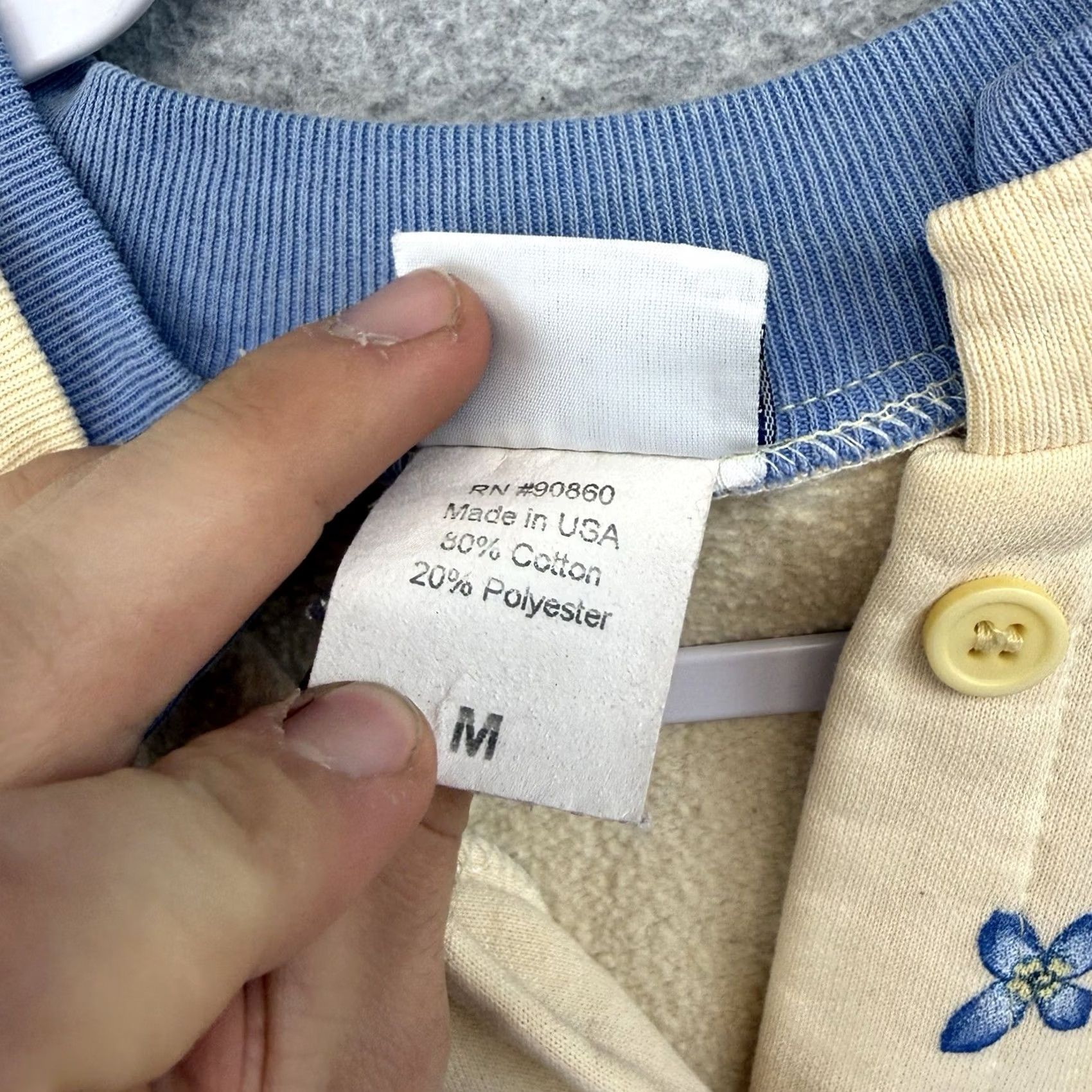 4SDESIGNS VINTAGE Artisans Sunschein Designs Womens Floral Cardigan Sweater M Cottage Grandma Size M / US 6-8 / IT 42-44 - 5 Thumbnail