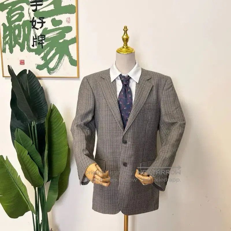 Burberry Burberry Summer Check Wool Blazer for Men. Size US M / EU 48-50 / 2 - 8 Thumbnail