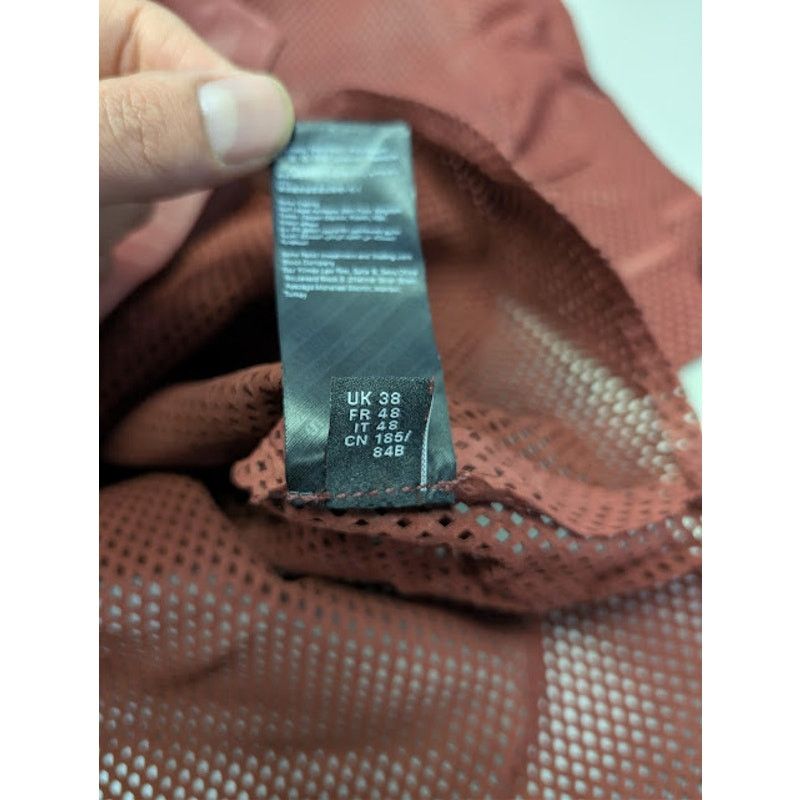 Amiri o1rshd1 MA Perforated Baseball Shirt in Sun Dried Tomato Size US M / EU 48-50 / 2 - 21 Thumbnail