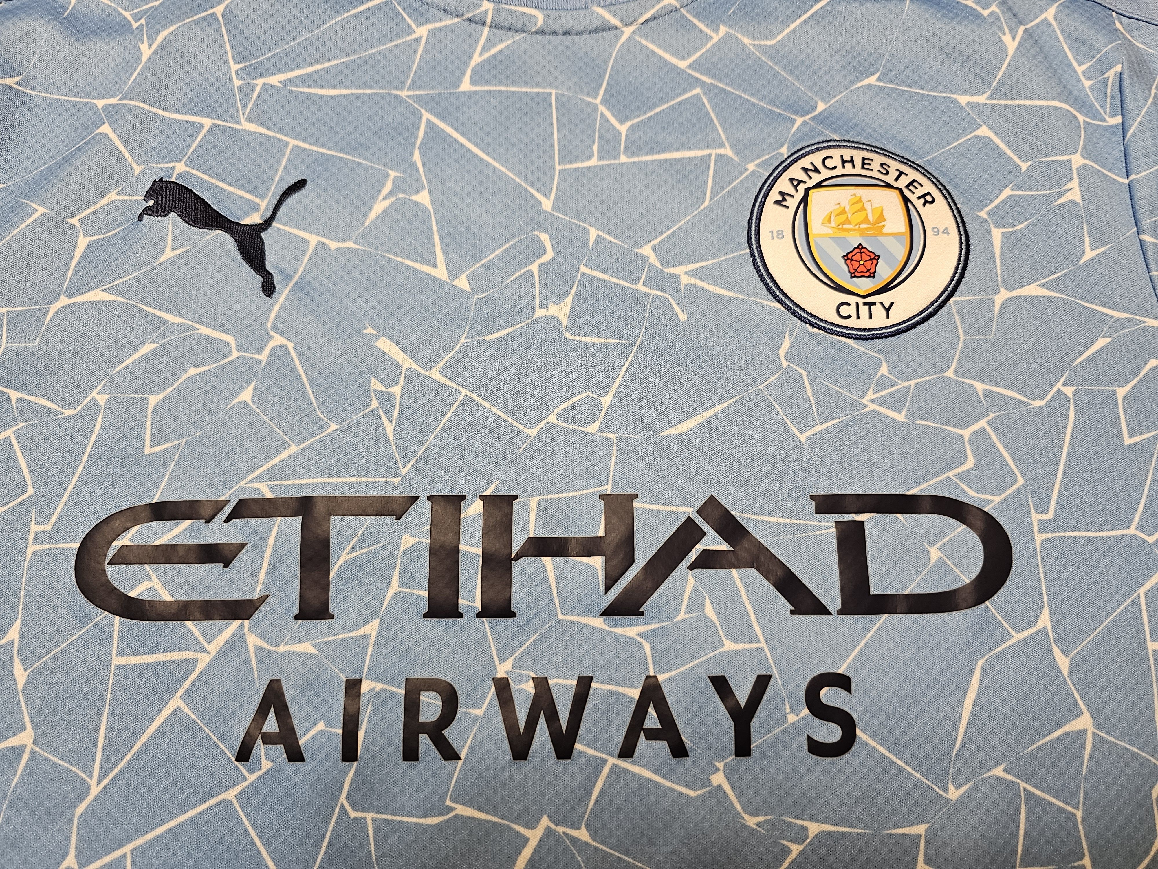 All Sport × Puma MANCHESTER CITY 2020 2021 DE BRUYNE FOOTBALL SOCCER JERSEY Size US M / EU 48-50 / 2 - 3 Thumbnail