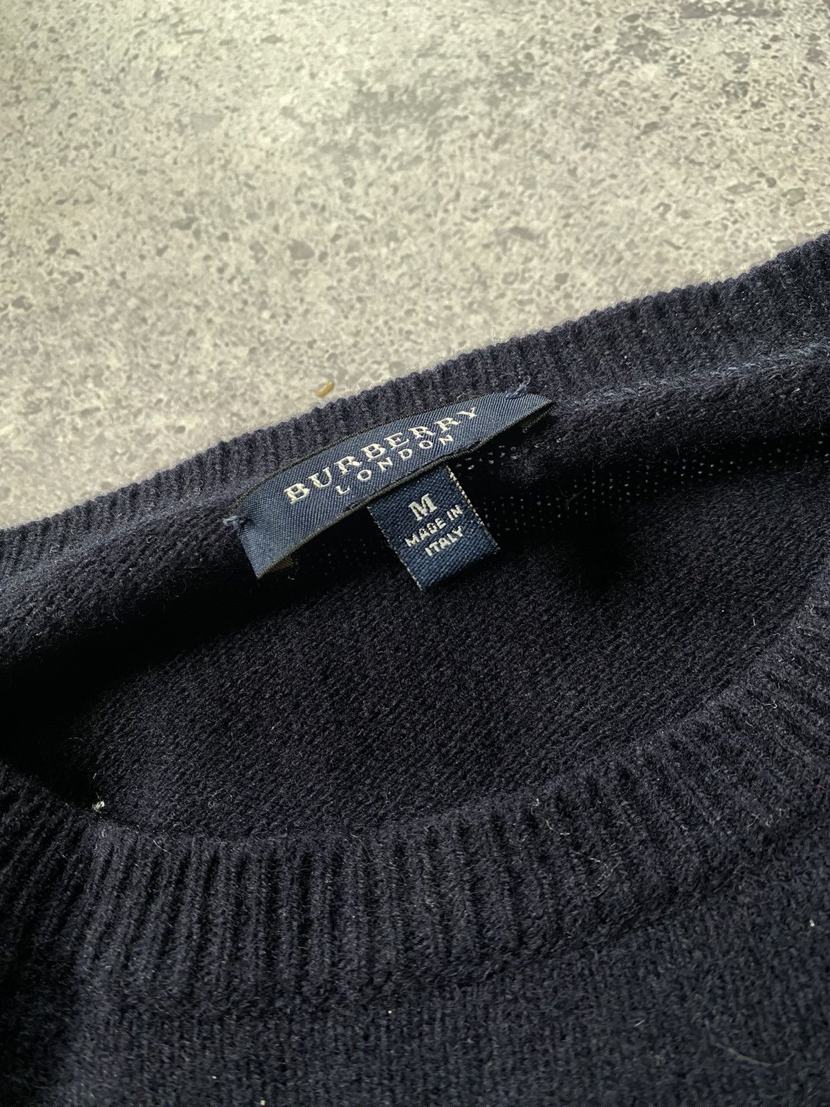 Burberry × Vintage Vintage Burberry London Wool Sweater Size US M / EU 48-50 / 2 - 4 Thumbnail