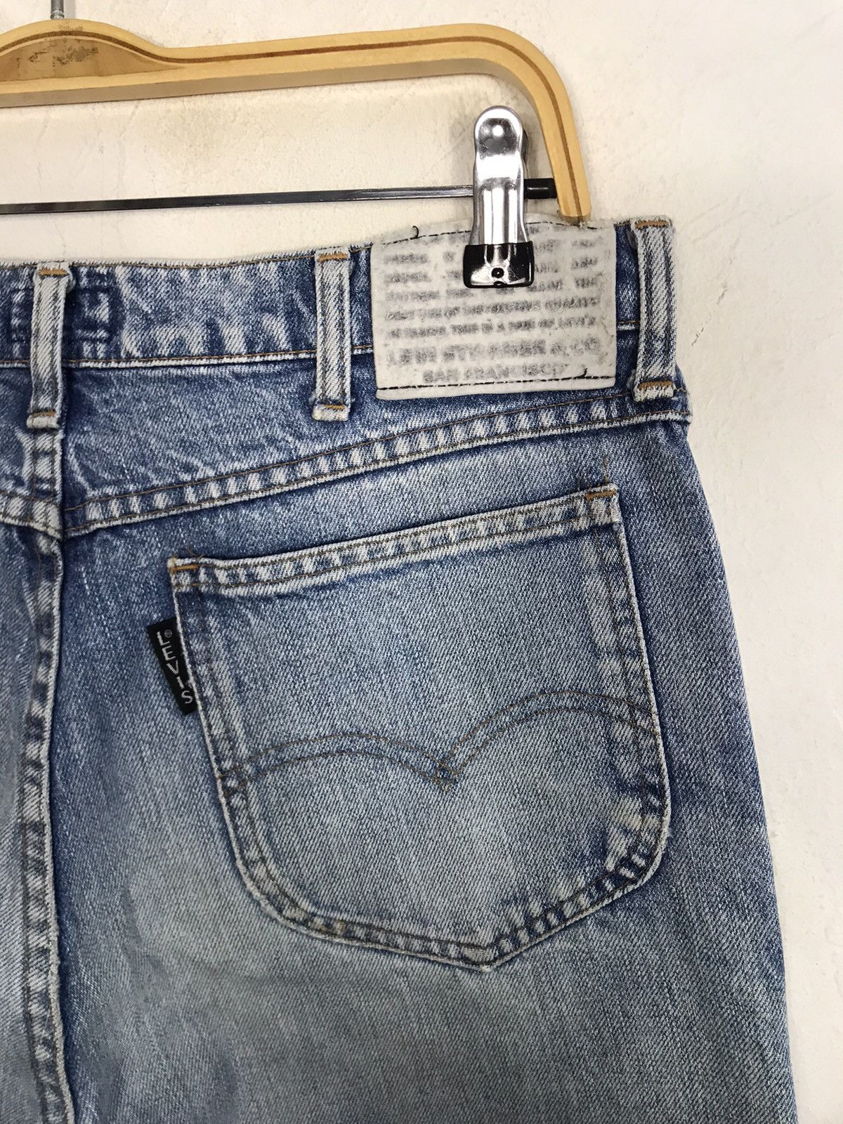 Levi's Vintage Clothing Levi's Strauss Japan Zipper Beauty Fade Denim Baggy Straight Size US 32 / EU 48 - 7 Thumbnail