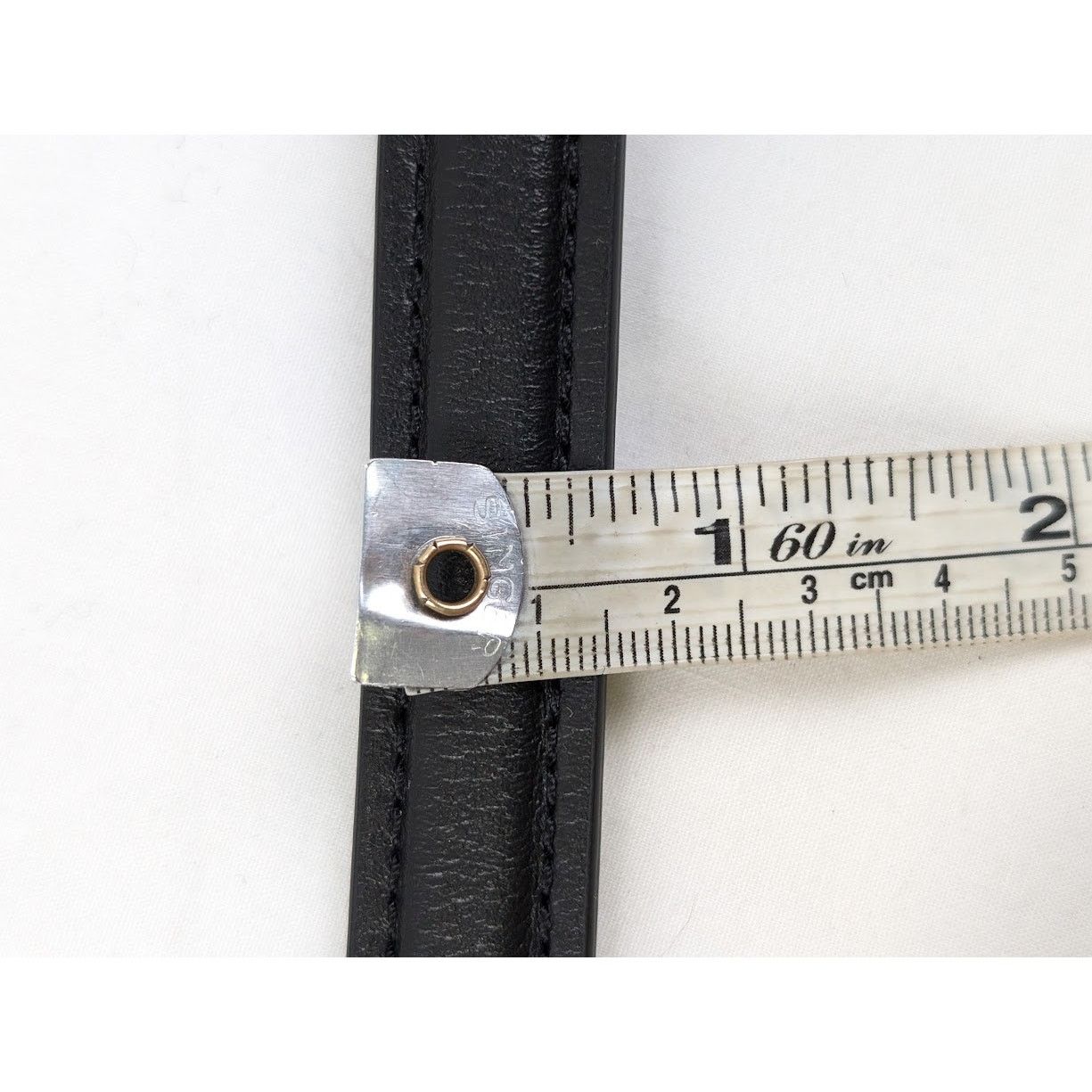 Amiri o1rshd1 Size:100 / Nappa "MA" 2CM Belt in Black Size 40 - 8 Thumbnail