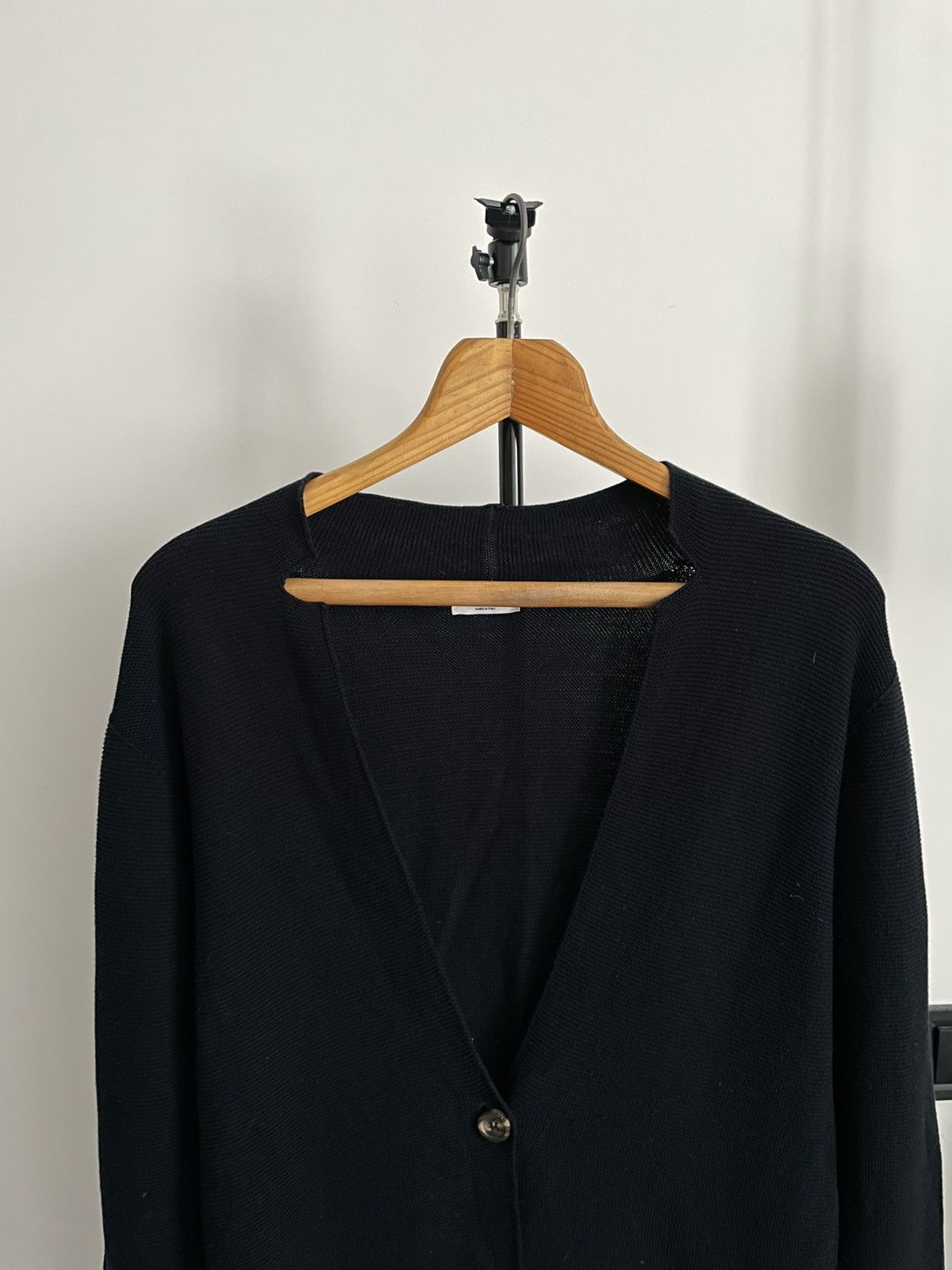 Peserico Peserico Cardigan Black Sweater RARE Size US M / EU 48-50 / 2 - 3 Thumbnail