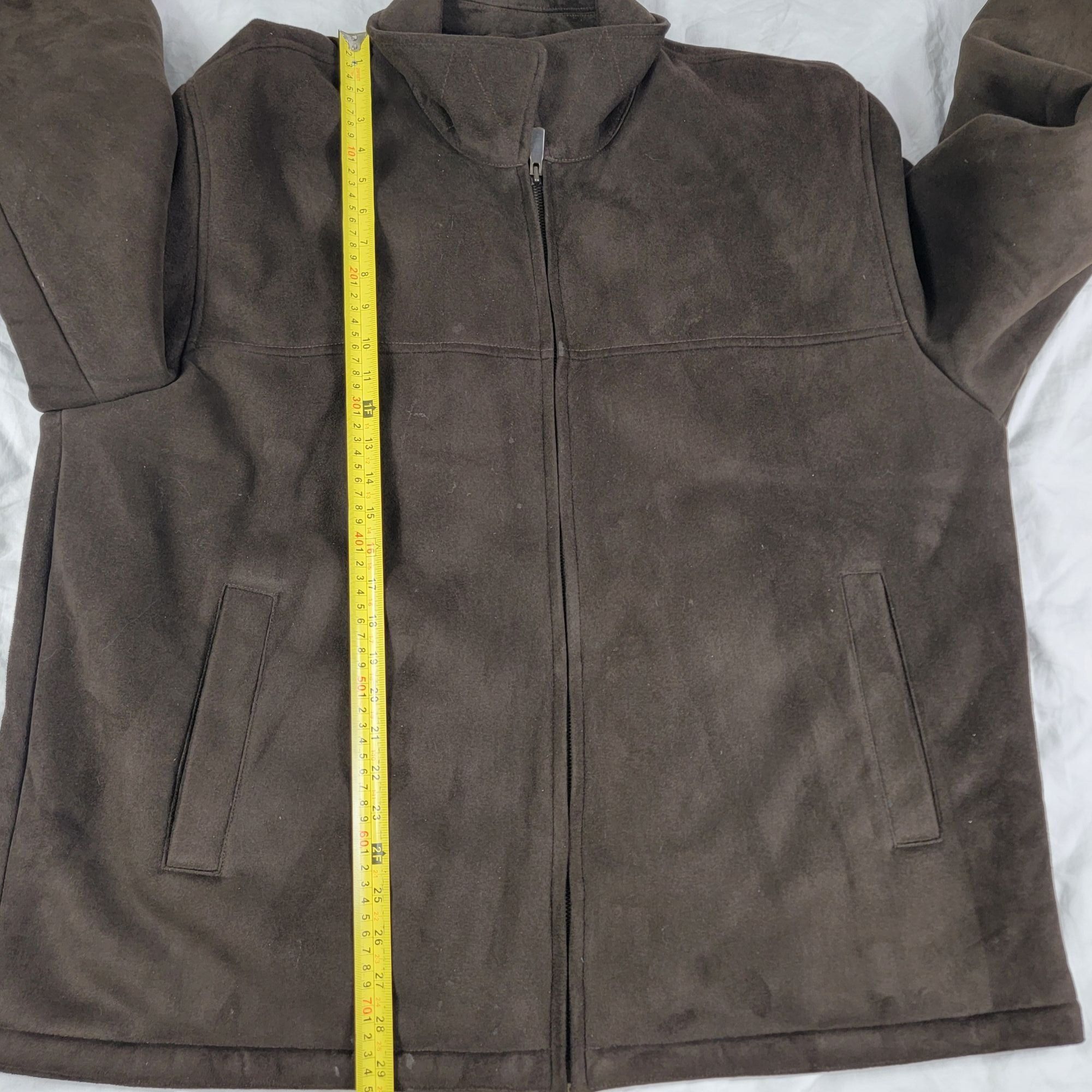 Dockers Dockers Premium Mens 2XL Dark Brown Jacket Winter Warm Casua Size US XXL / EU 58 / 5 - 10 Thumbnail