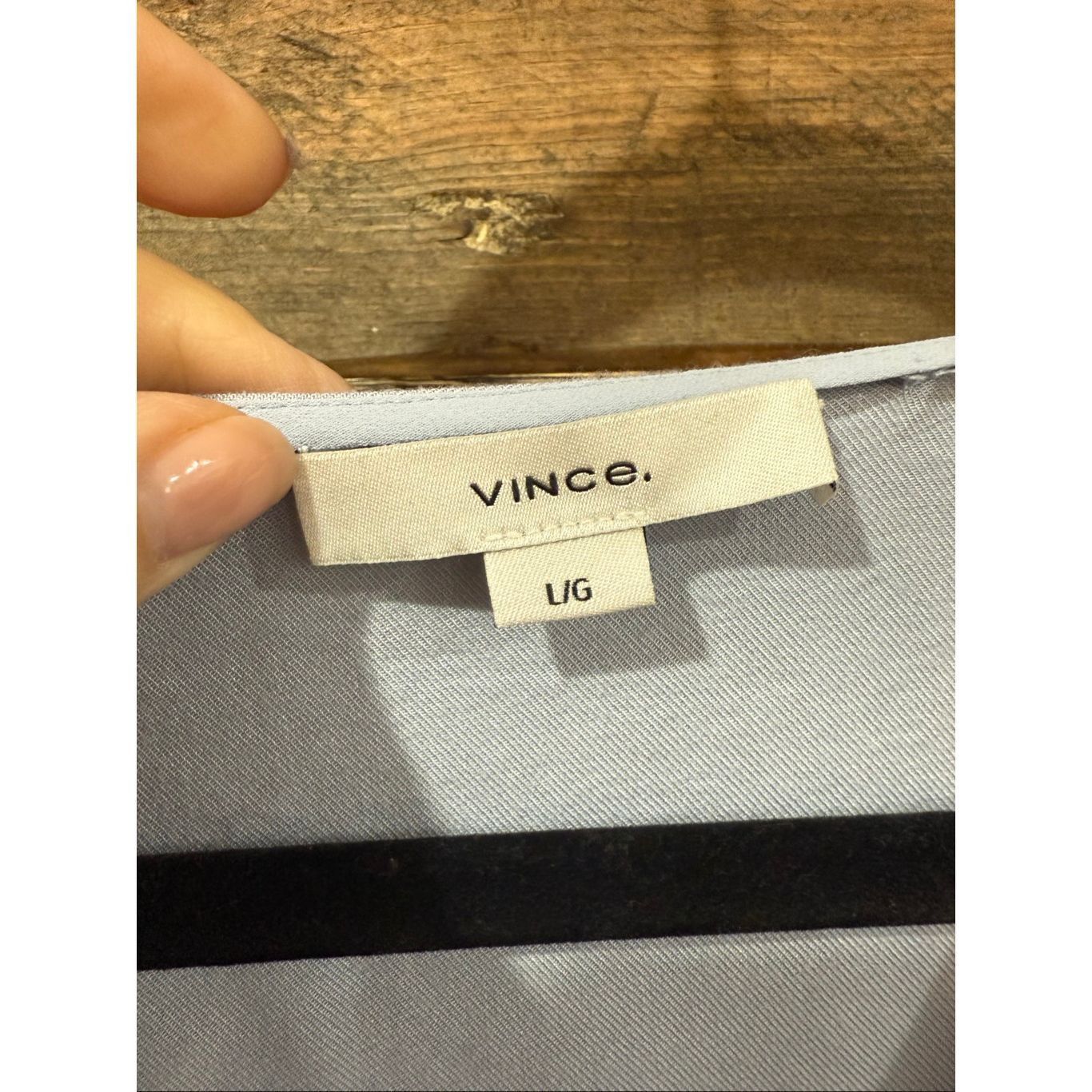 Vince VINCE Boxy Cowlneck Top sz Large Size L / US 10 / IT 46 - 4 Thumbnail