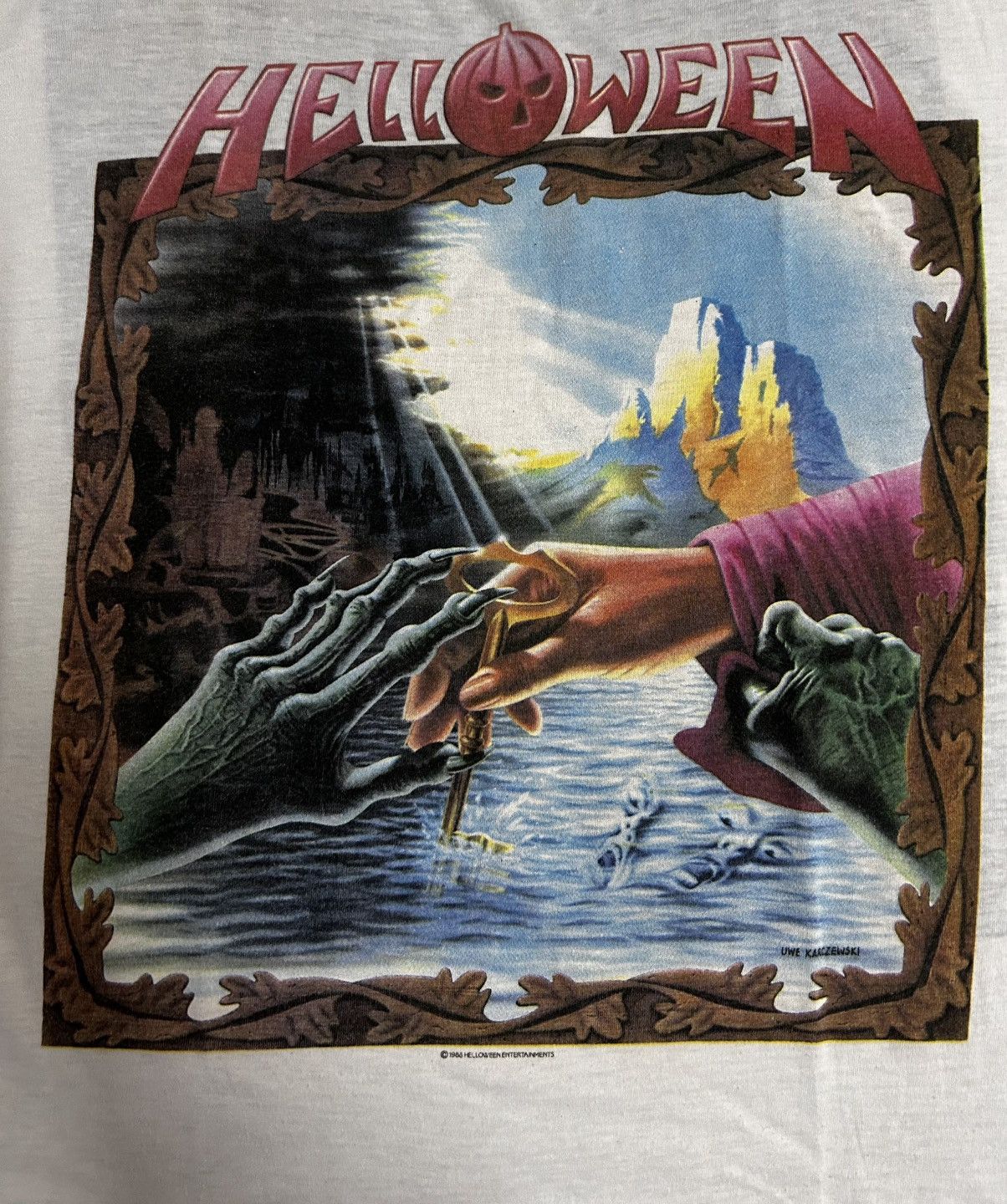 Other Helloween Keeper of the Seven Keys tour 1988 vintage Kreator Size US XL / EU 56 / 4 - 3 Thumbnail