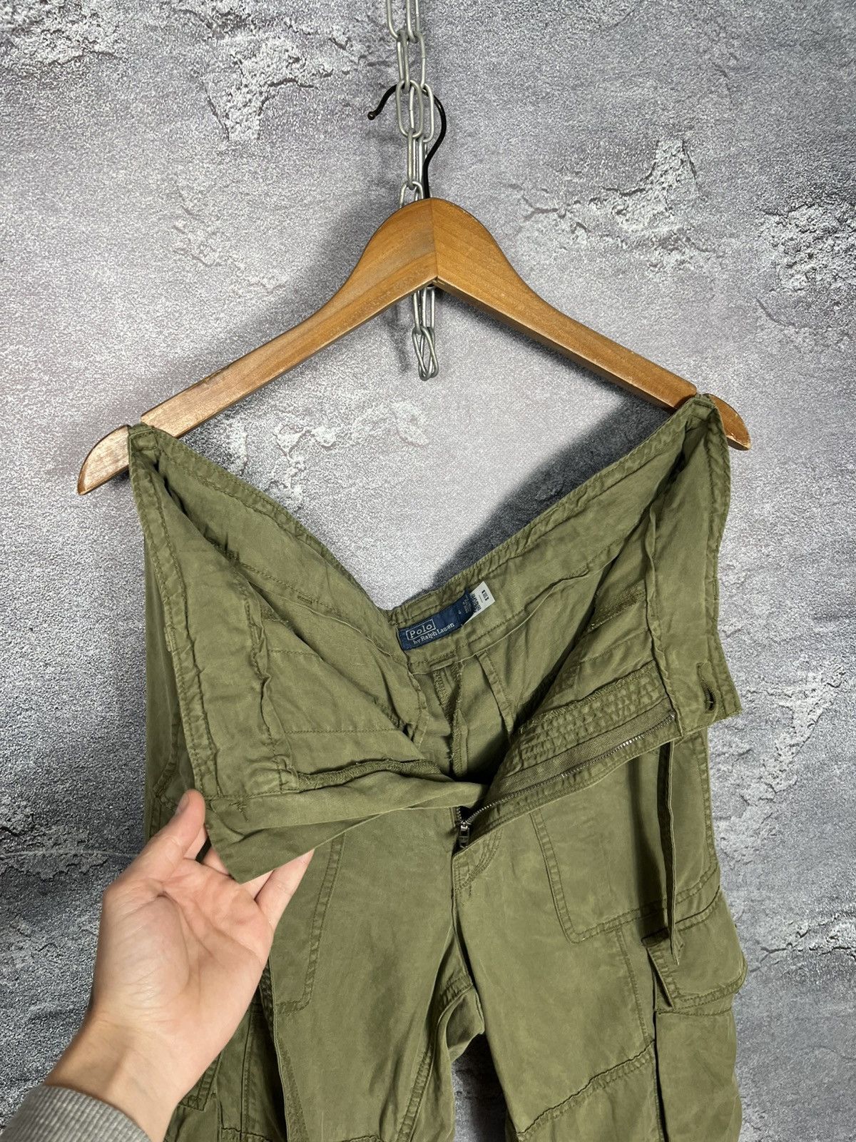 Ralph Lauren Ralph Lauren Cargo Cotton Army Style Khaki Pants Size 27" / US 4 / IT 40 - 10 Thumbnail