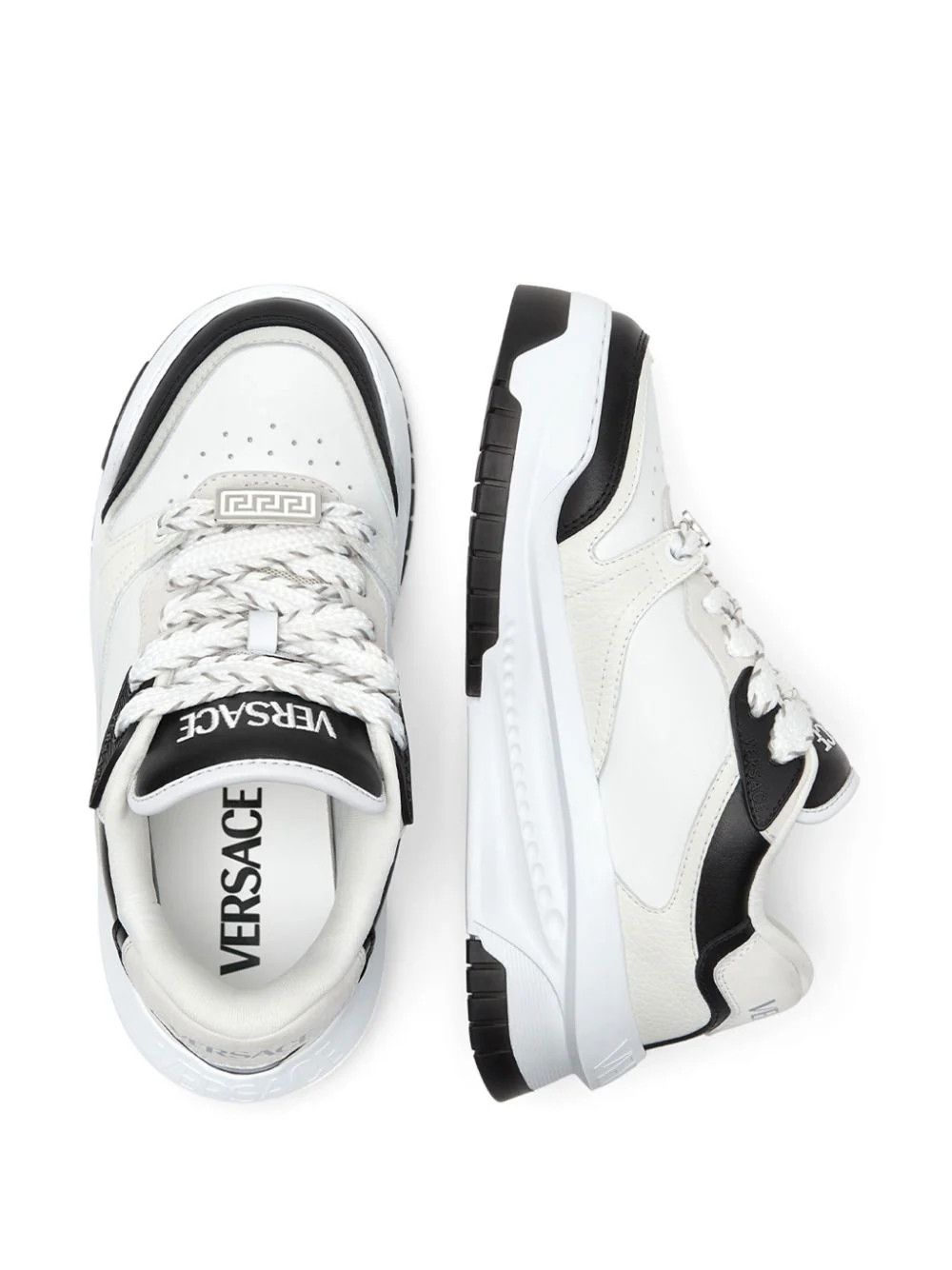 Versace o1s22i1n1024 Odyssey Sneakers in White Size US 10 / IT 40 - 3 Thumbnail