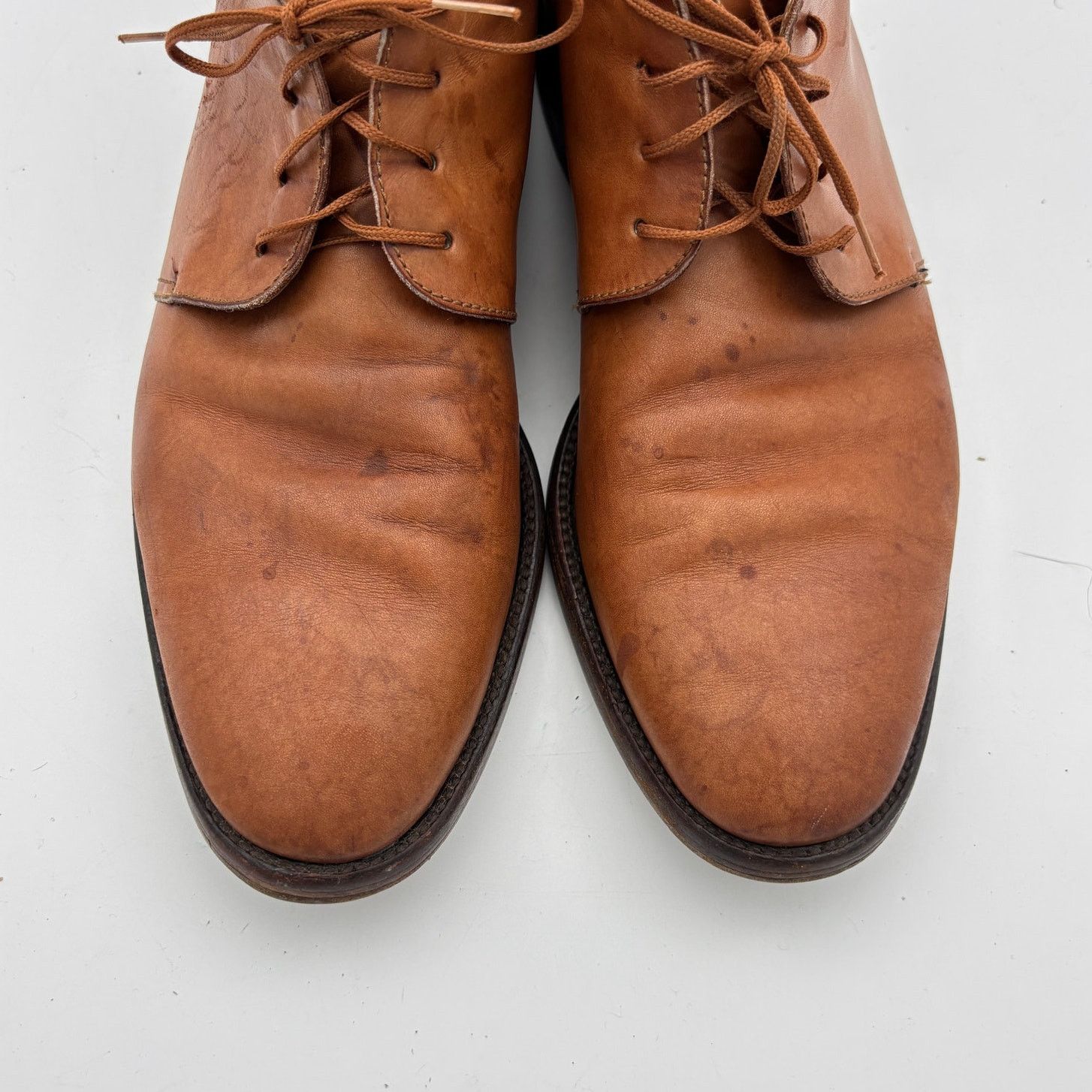 Gucci Gucci Brown Leather Desert Chukka Boots Men's 12D Size US 12 / EU 45 - 10 Thumbnail