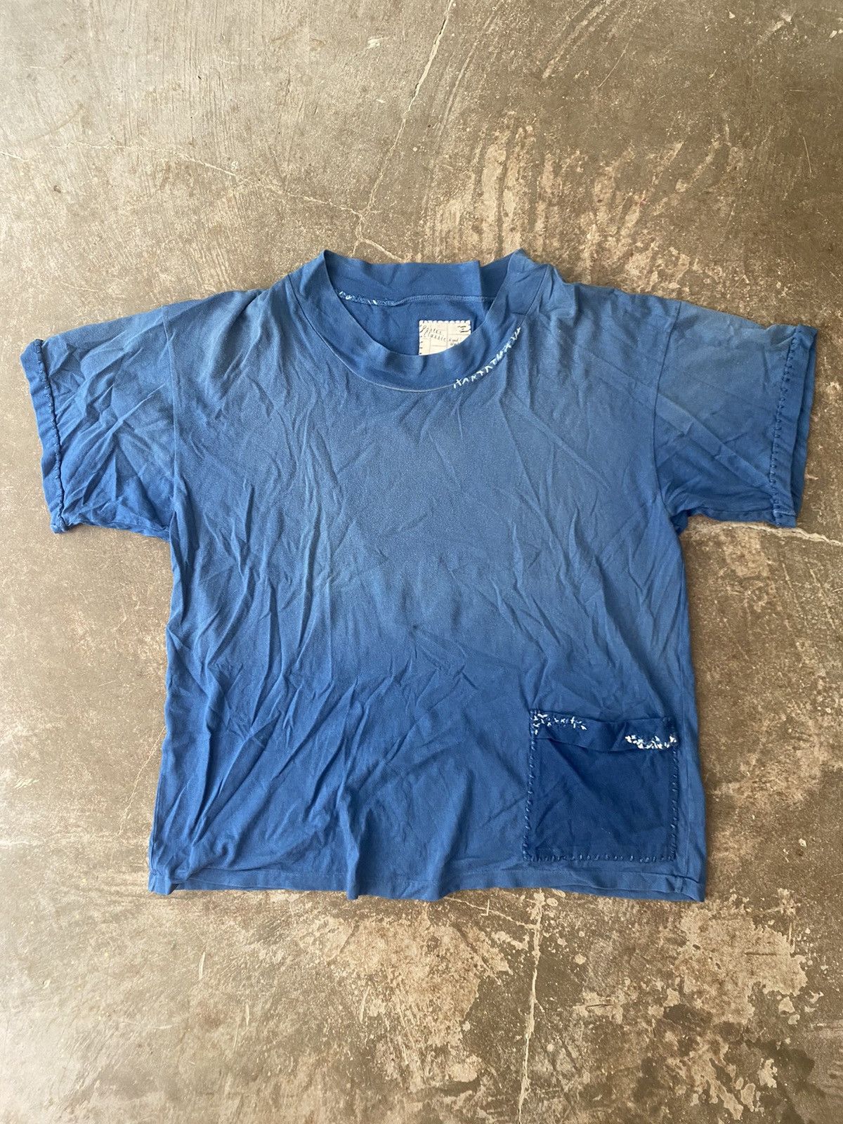 Porter Classic Porter Classic Oversize Boro Pocket Tee Kapital 45rpm Visvim Size US M / EU 48-50 / 2 - 1 Thumbnail