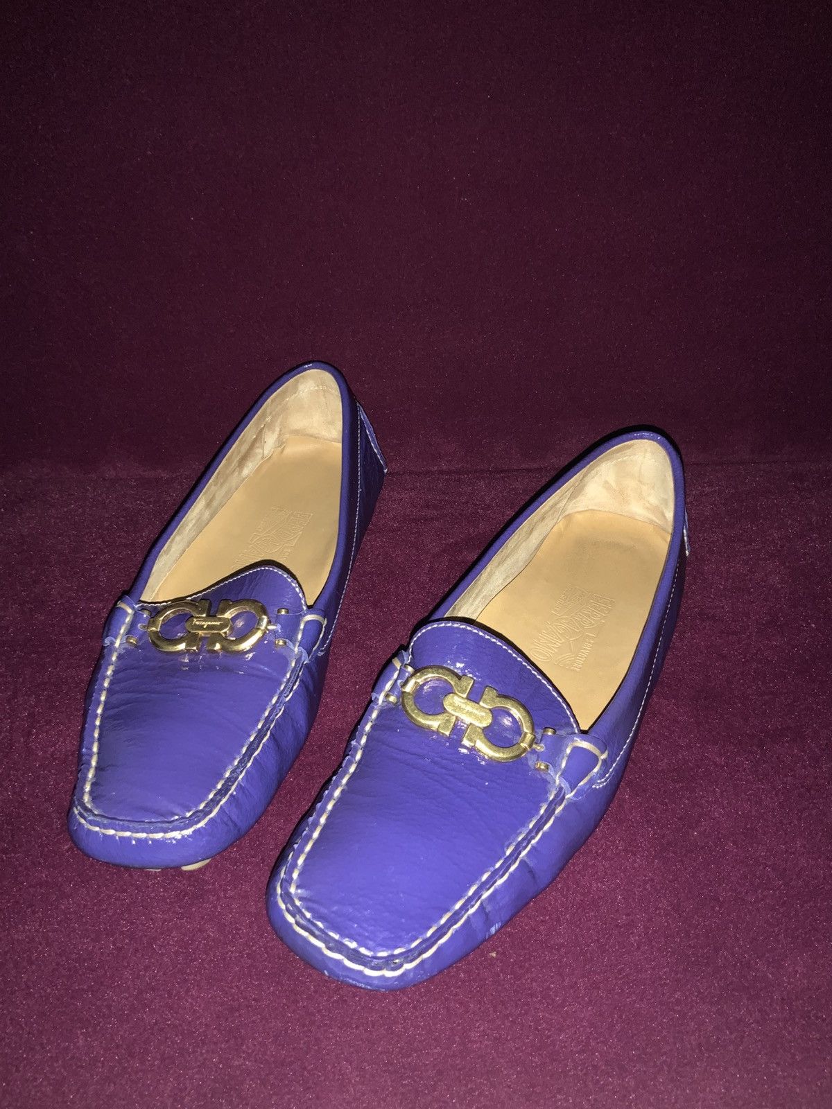 Salvatore Ferragamo Salvatore ferragamo patent leather loafers. Sz. 9.5 Size US 9.5 / IT 39.5 - 1 Thumbnail