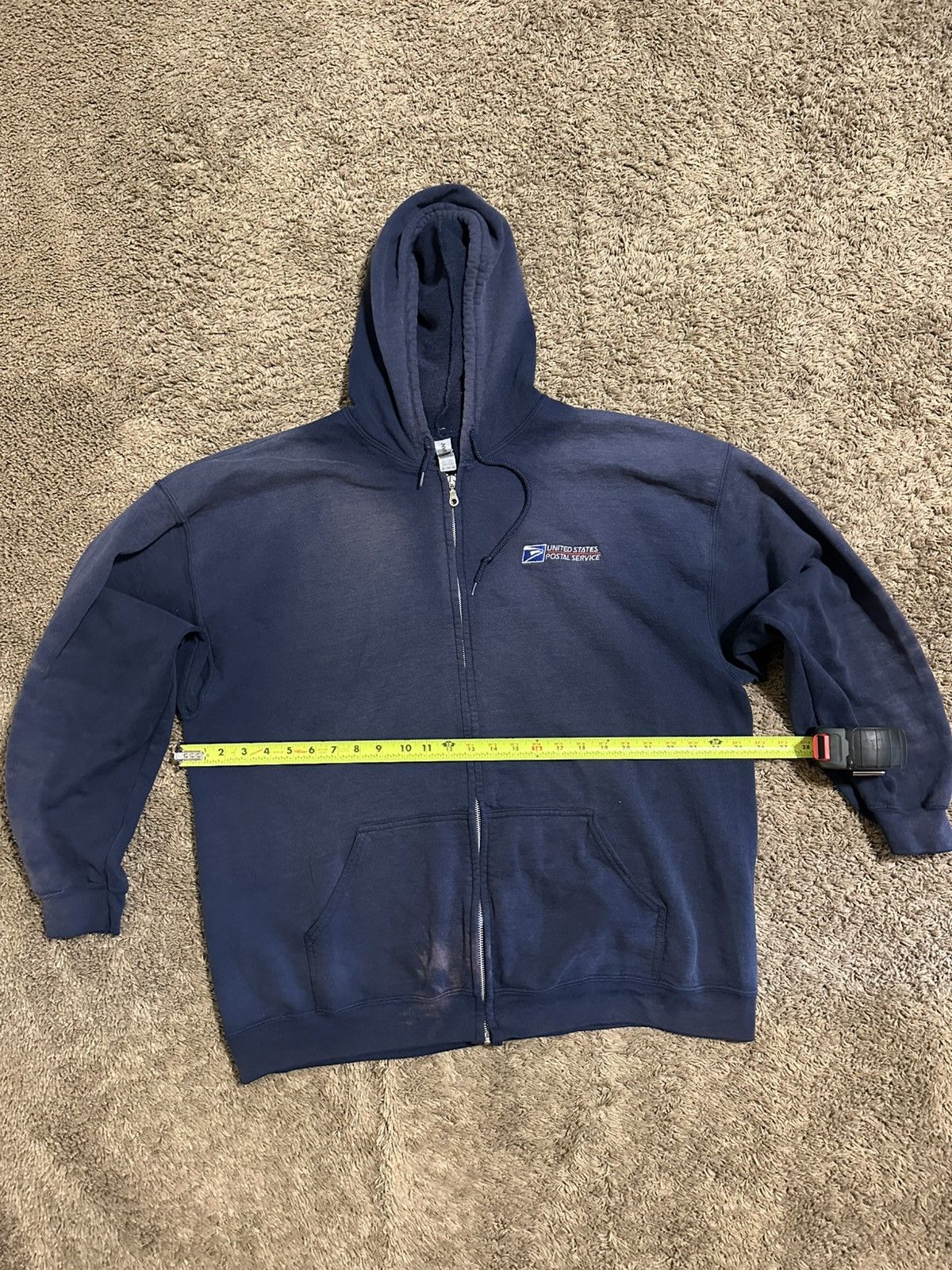 Anti Social Social Club Vintage USPS Mailman “triple blue” hoodie 00s size 2XL Size US XXL / EU 58 / 5 - 4 Thumbnail