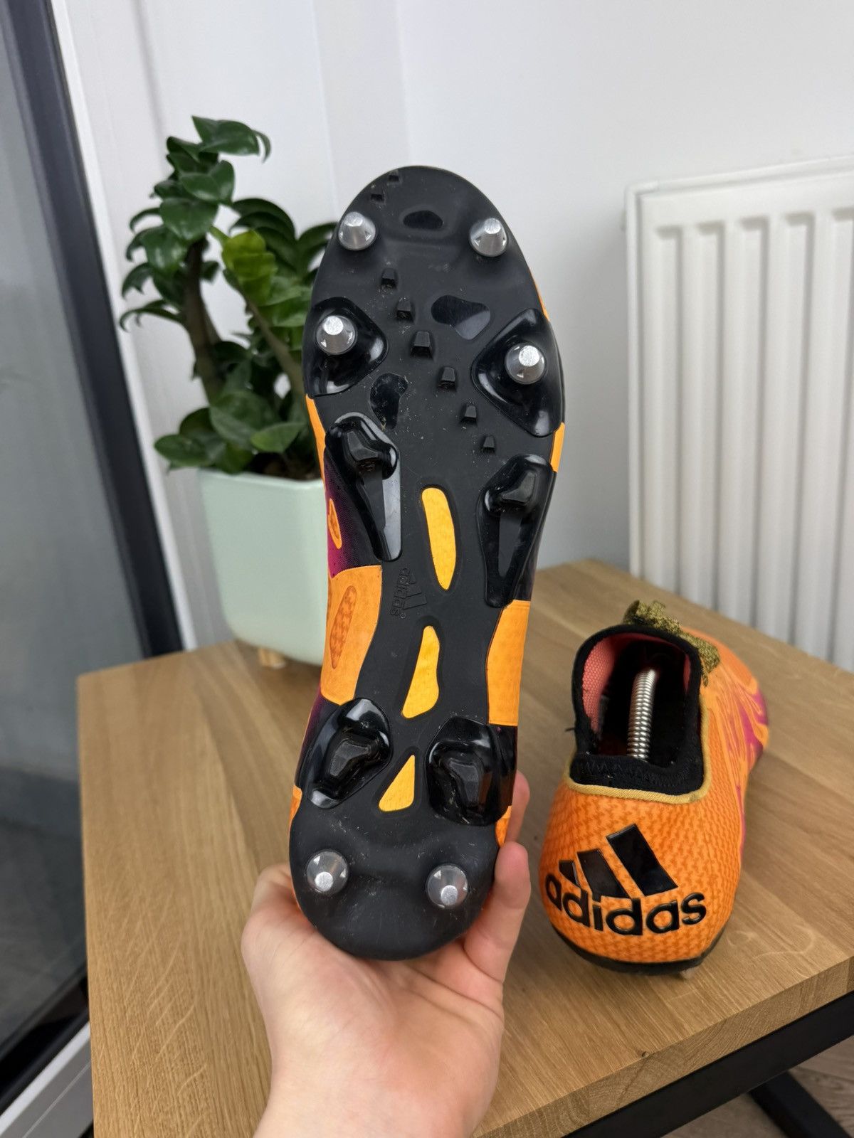Adidas Adidas X 15.1 SG Pro Soccer Boots Size US 11 / EU 44 - 10 Thumbnail