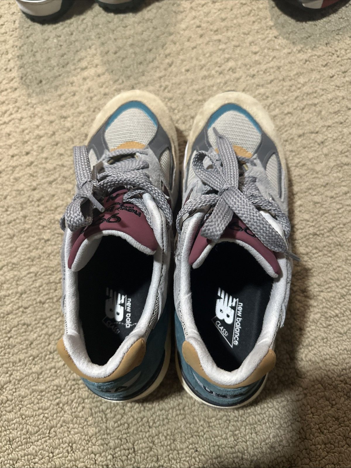 New Balance Size 8 - New Balance 990v2 Made in USA Grey Multi Size US 8 / EU 41 - 6 Thumbnail