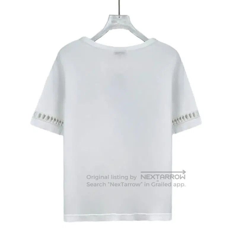 Chanel Chanel White Cotton T-Shirt for Women . Size XXS / US 00 / IT 34 - 2 Thumbnail