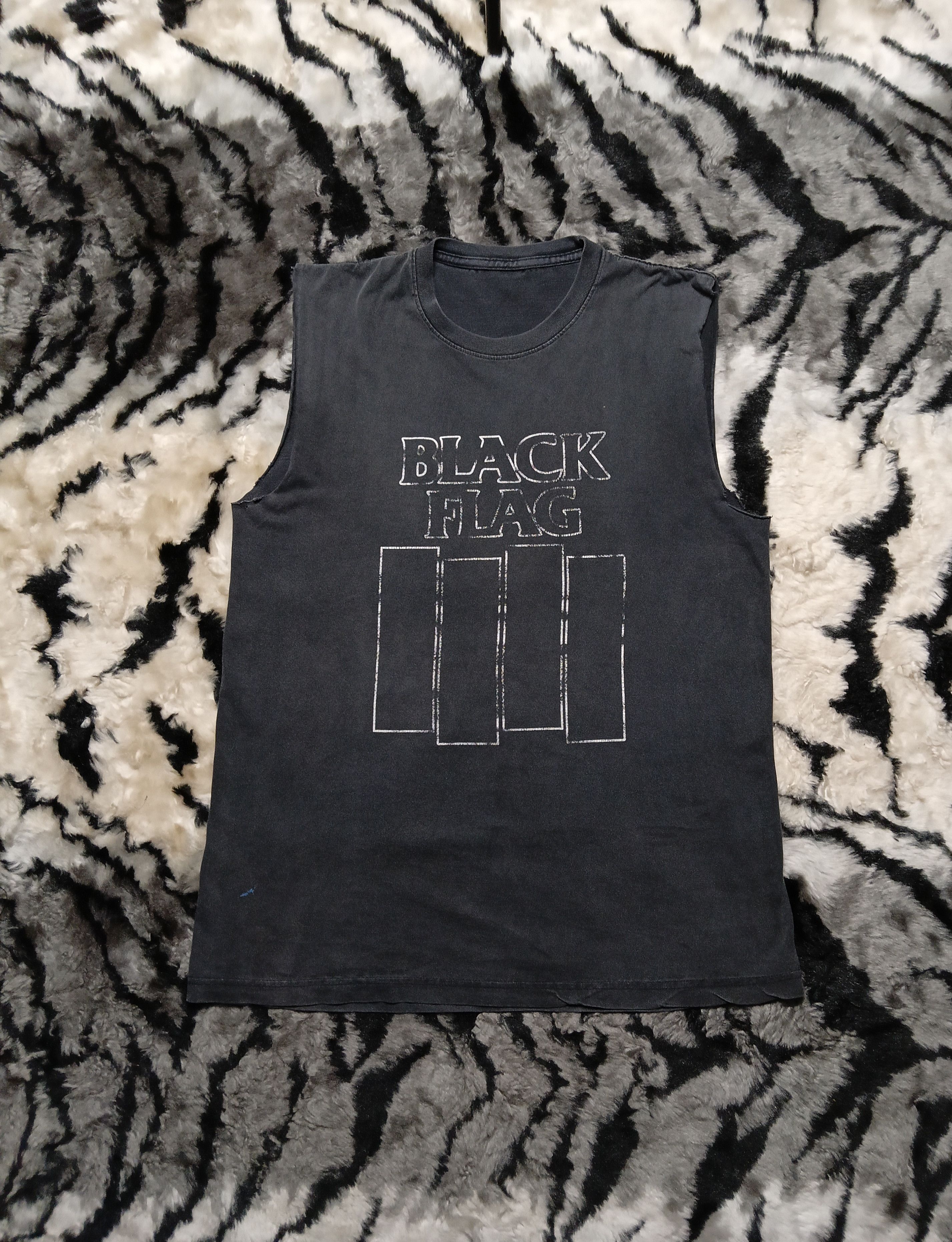 Band Tees × Black Flag × Vintage Punk Band Tees Black Flag Size US M / EU 48-50 / 2 - 1 Thumbnail