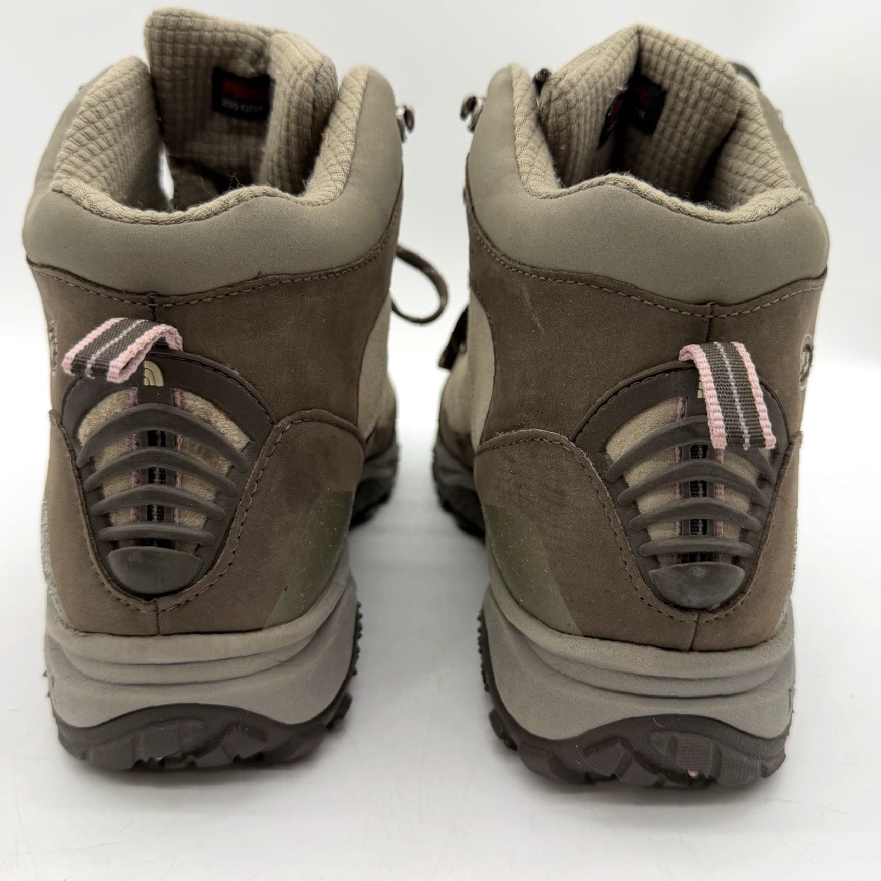 The North Face VINTAGE The North Face Winter Boots Women 11 Brown Leather 200G Primaloft Snow Hiking Boots Beige Combat Shoes Size US 11 / IT 41 - 7 Thumbnail