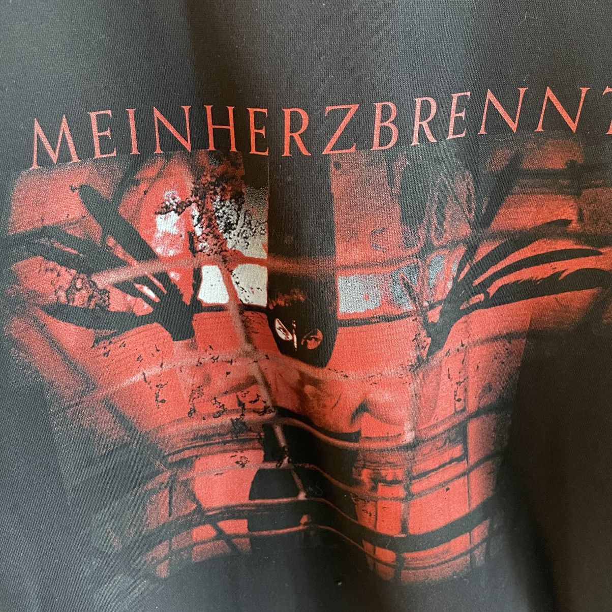 Band Tees Metal Rammstein Meinherzbrennt XL Hoodie Size US XL / EU 56 / 4 - 10 Thumbnail