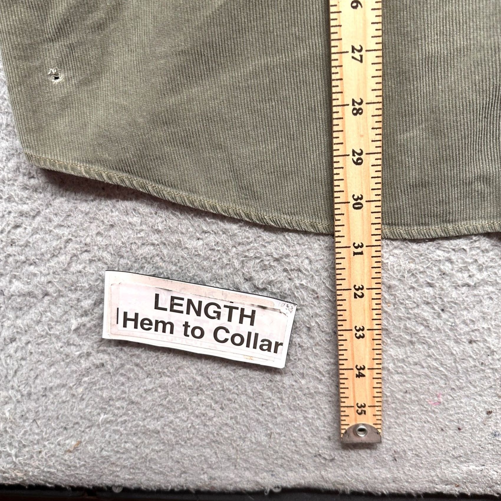 Vintage LL Bean Corduroy Long Sleeve Button Up Shirt Mens Large Green Pockets Mens Blacklight? Size US L / EU 52-54 / 3 - 5 Thumbnail