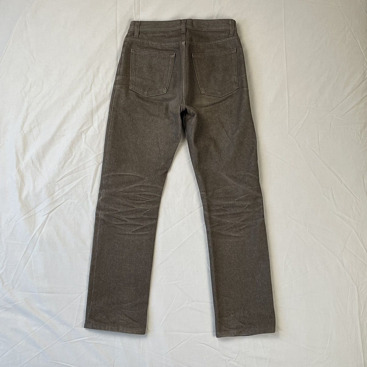 Helmut Lang 90s Helmut Lang Brown Raw Denim Jeans Size US 28 / EU 44 - 8 Thumbnail