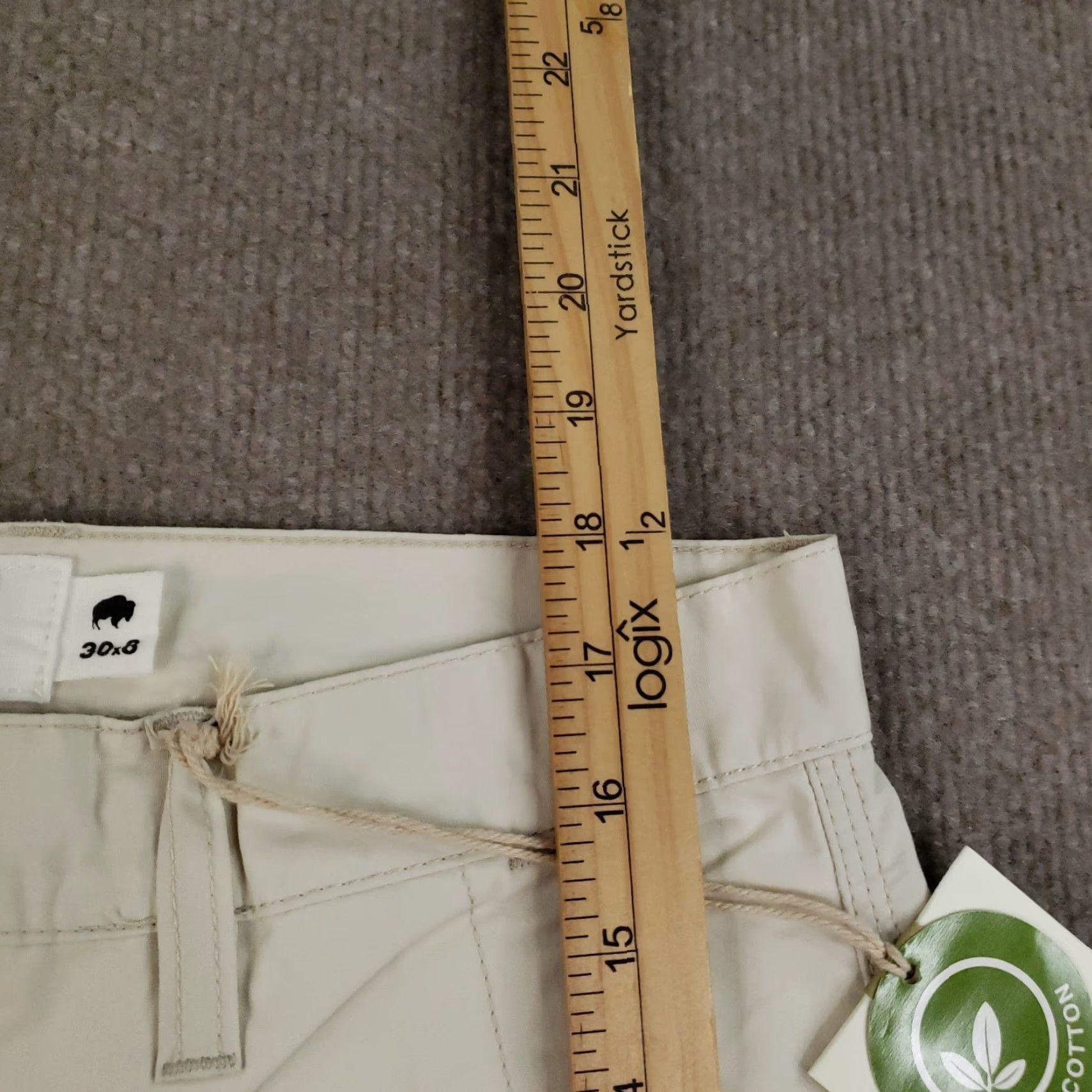 Mountain Khakis VINTAGE Mountain Khakis Shorts Mens Size 30 Beige Stretch Poplin Slim Fit Lightweight Size US 30 / EU 46 - 5 Thumbnail