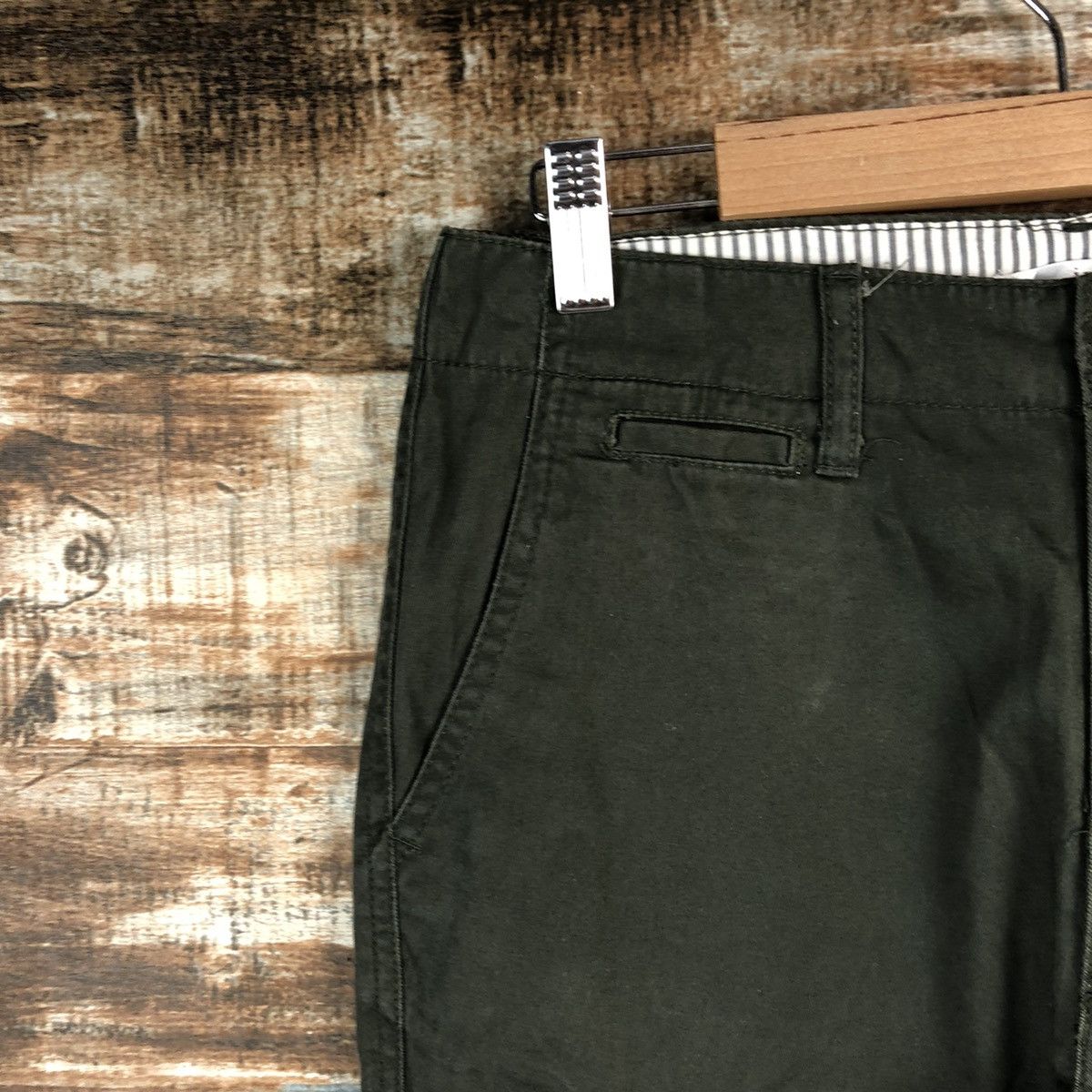 Japanese Brand Imp green Cargo buckle back utility Multipocket Pants #A2434 Size US 28 / EU 44 - 7 Thumbnail