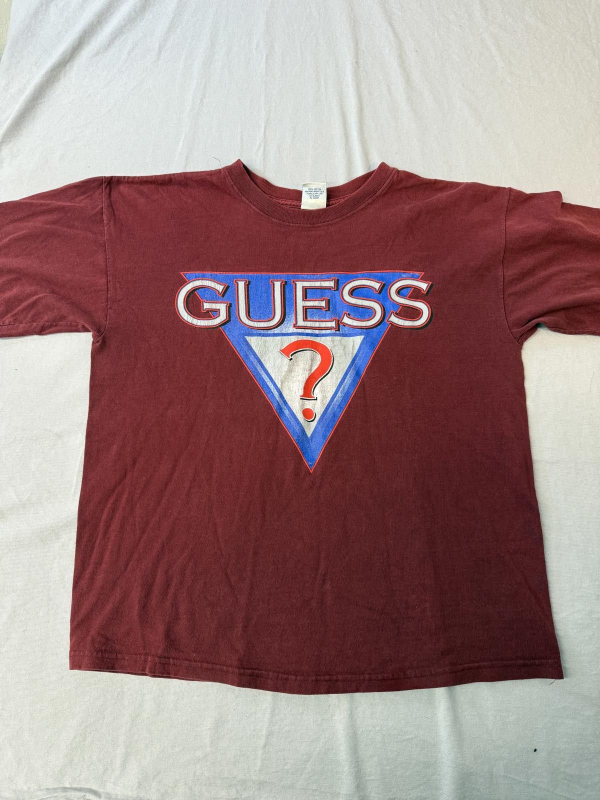 Guess VTG Guess Jeans T-shirt - Boxy Guess Oversized Tee XL Size XL / US 12-14 / IT 48-50 - 1 Thumbnail