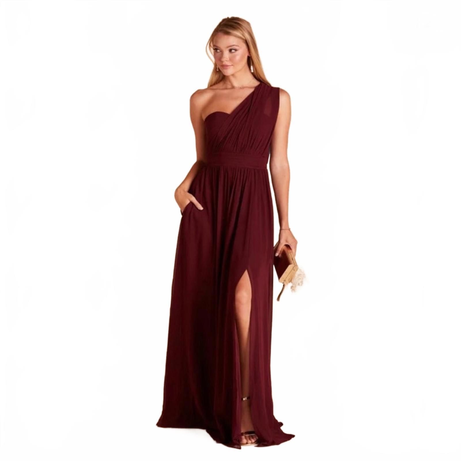 Other NWT Birdy Grey Grace Convertible Dress in Cabernet Size M / US 6-8 / IT 42-44 - 3 Thumbnail