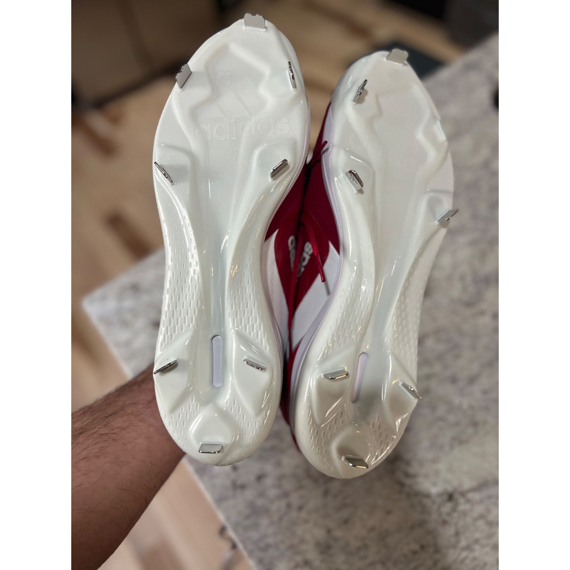 Adidas Adidas Icon 7 'Team Power Red' Cleats - NWT - Size 14.5 Size US 14 / EU 47 - 6 Thumbnail
