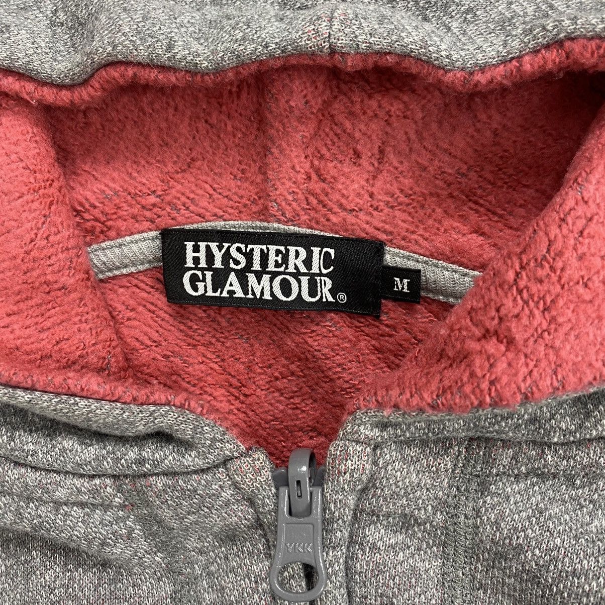Hysteric Glamour × Japanese Brand × Vintage Vtg Hysteric Glamour Reversible Zip Hoodie Rock n roll Size US M / EU 48-50 / 2 - 17 Thumbnail