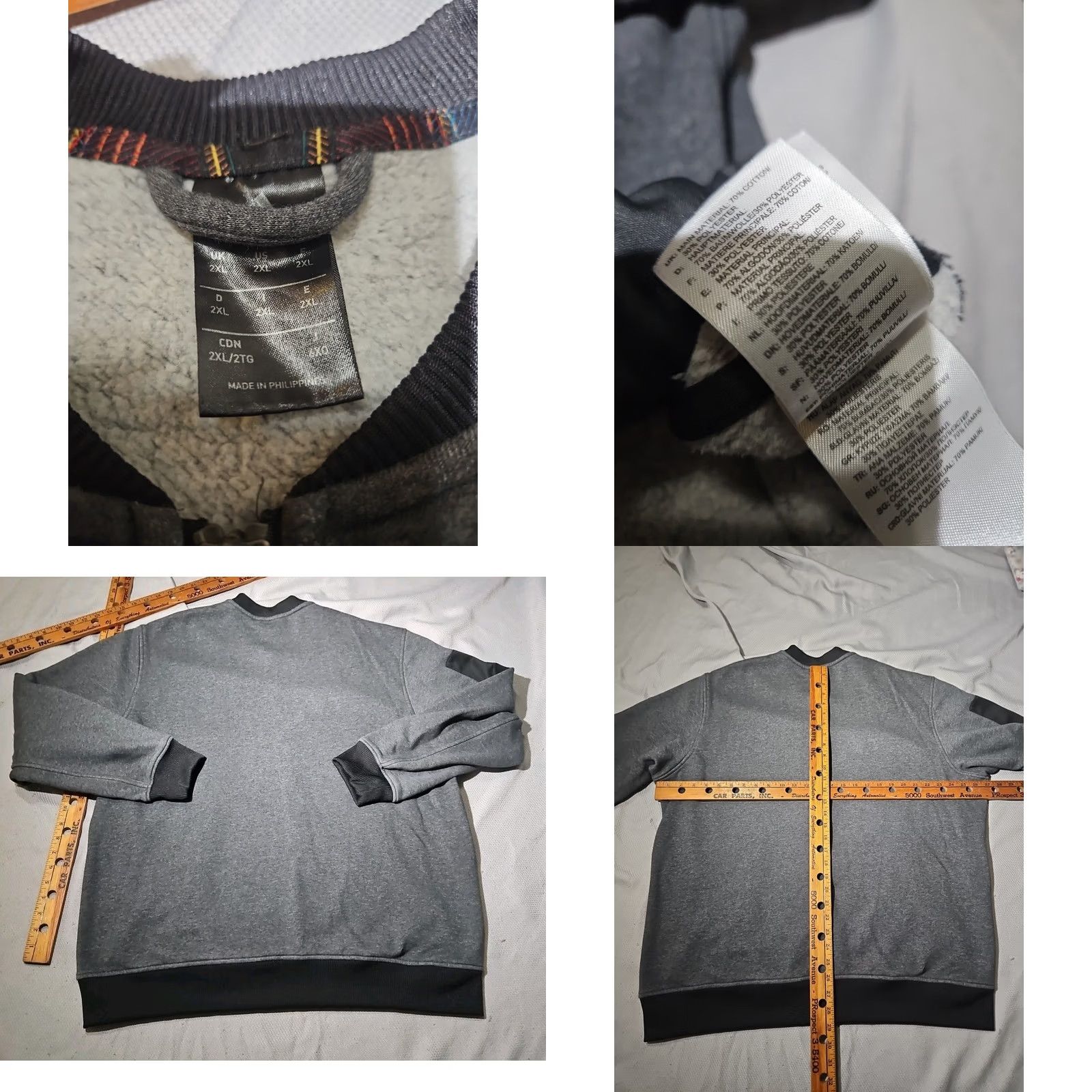 Adidas VINTAGE Adidas Jacket Mens 2XL Gray Basketball All-Star Warm Up Full Zip Shirt Mens XXL Gray NBA Logo Full Zip 2015 Adidas NBA All-Star Warm Up Jacket Size US XXL / EU 58 / 5 - 8 Thumbnail