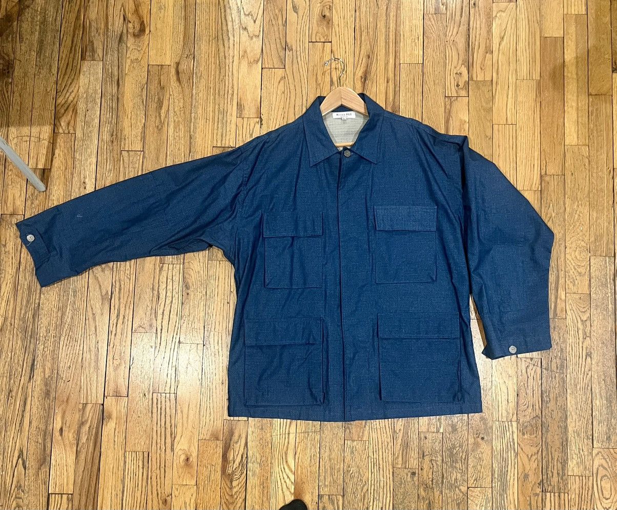 CHCM Royce Hill denim ripstop over shirt Size US XL / EU 56 / 4 - 1 Thumbnail