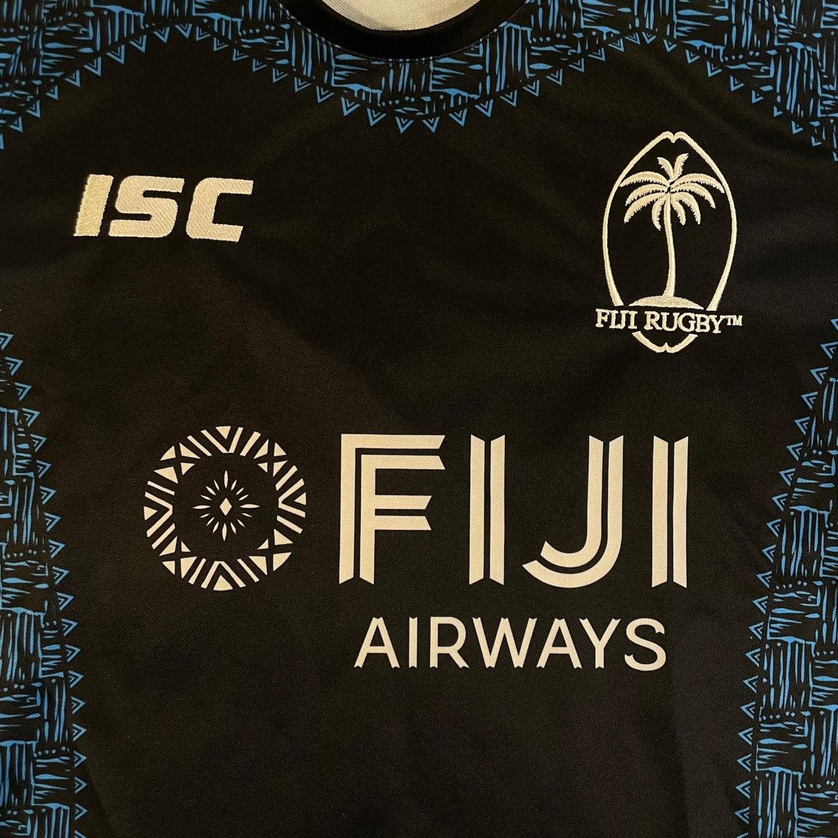 Other Fiji Rugby Union jersey in black and blue Size US S / EU 44-46 / 1 - 6 Thumbnail
