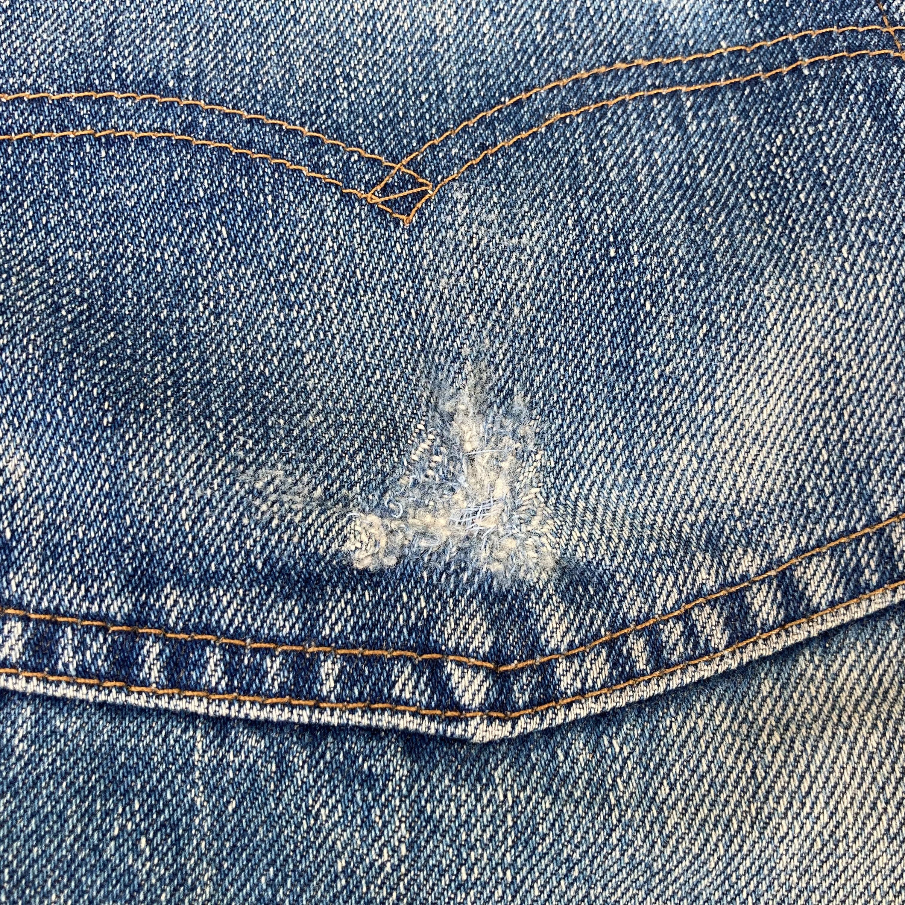 Levi's 28x32.5 Vtg Levis 501 Big E Usa Selvedge Button 555 Jeans Size US 28 / EU 44 - 16 Thumbnail