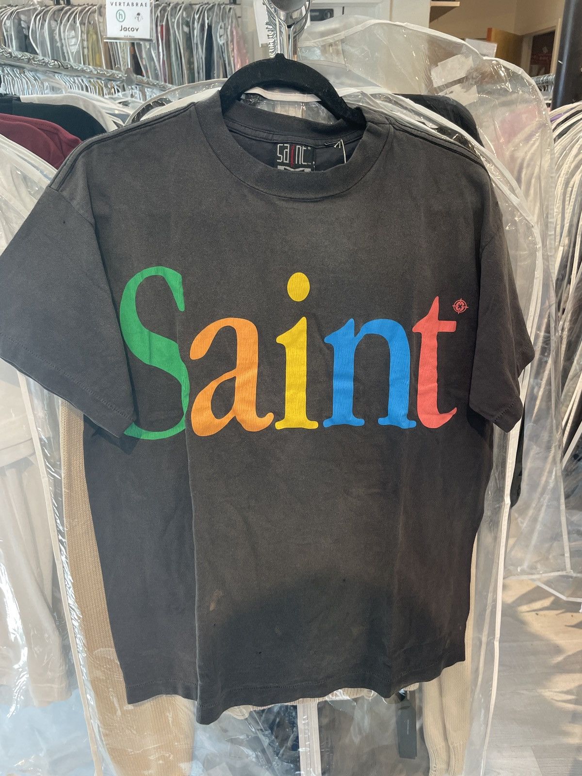 Saint Michael Apple Tee | Grailed