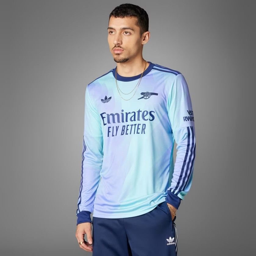 Adidas Adidas Arsenal 24/25 Long Sleeve Third Jersey Size US L / EU 52-54 / 3 - 3 Thumbnail