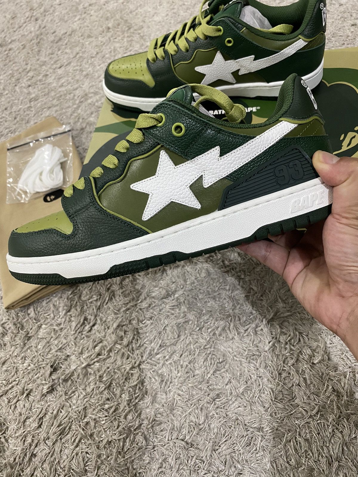 Bape SK8 STA #2 M1 Size US 9 / EU 42 - 4 Thumbnail