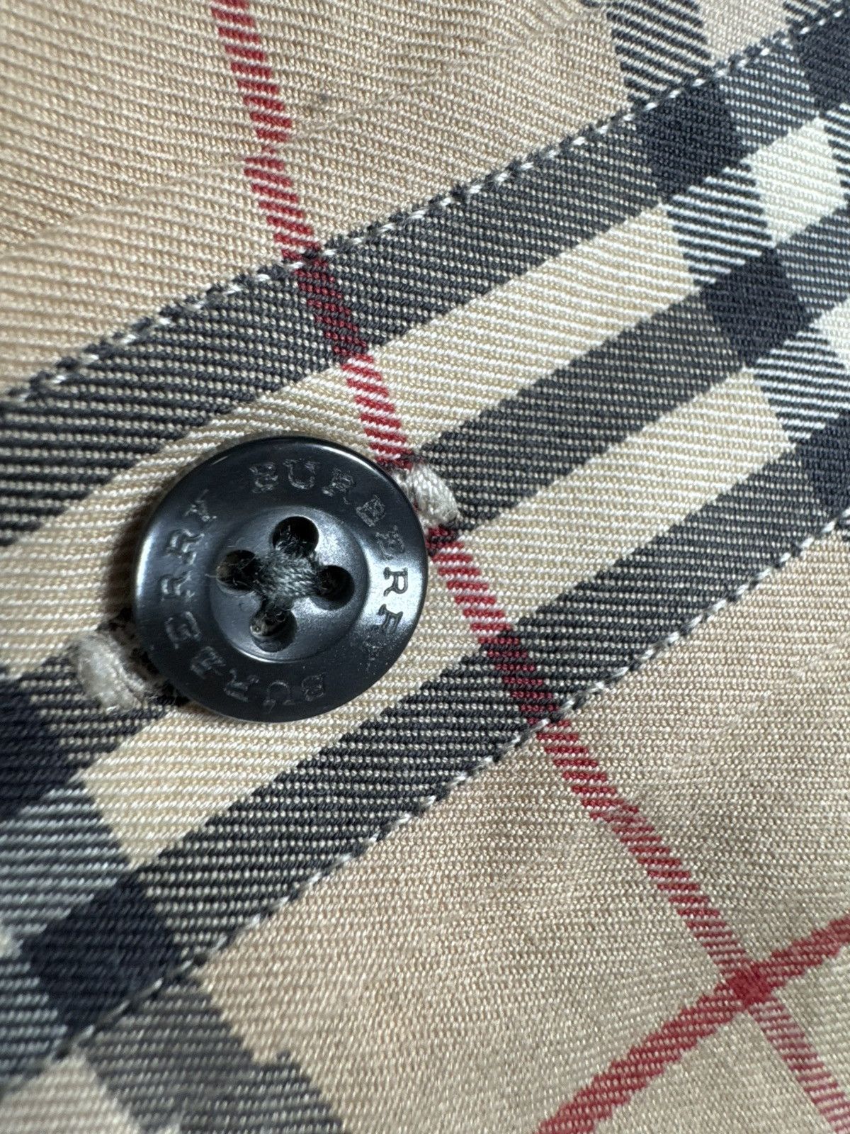 Burberry Burberry Checked Short Sleeve Button Up Vintage Shirt Size S Size US S / EU 44-46 / 1 - 5 Thumbnail