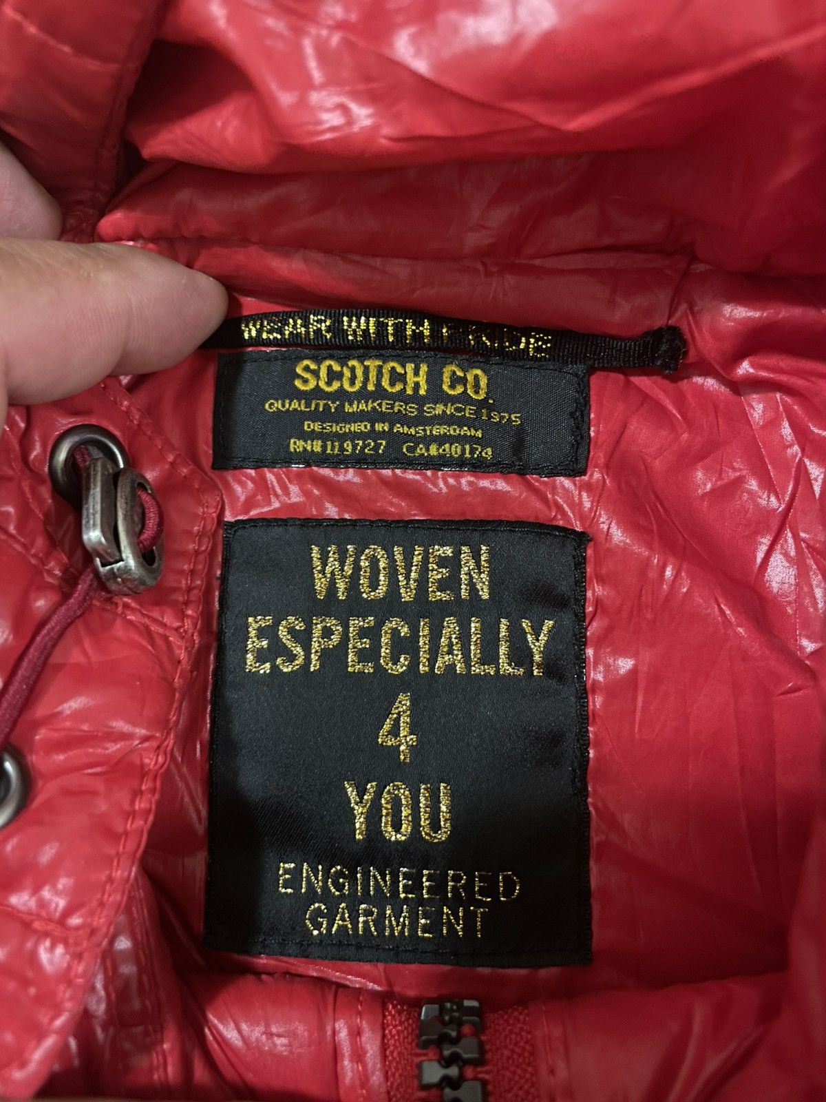 Engineered Garments × Scotch & Soda Scotch x Engineered Garment Light Jacket with Hoodie Size US L / EU 52-54 / 3 - 3 Thumbnail